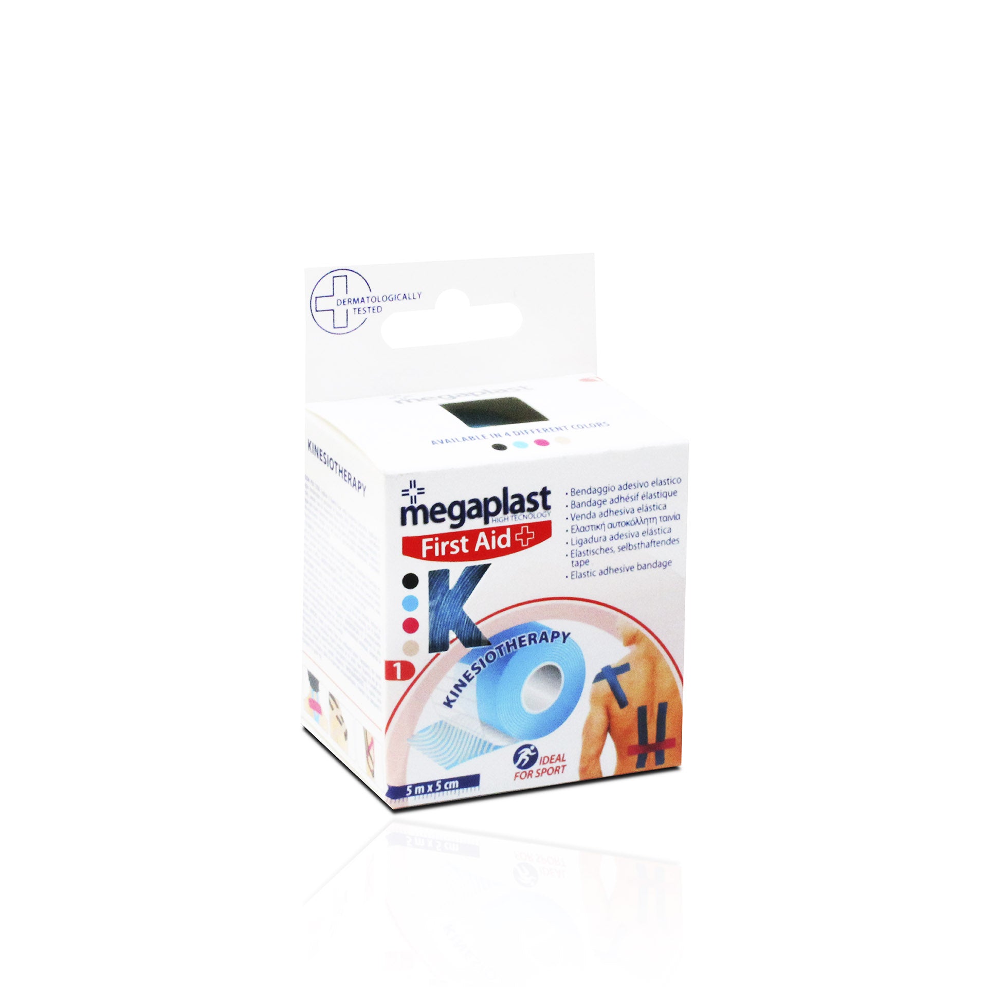 Megaplast Blue Adhesive Elastic Ligue