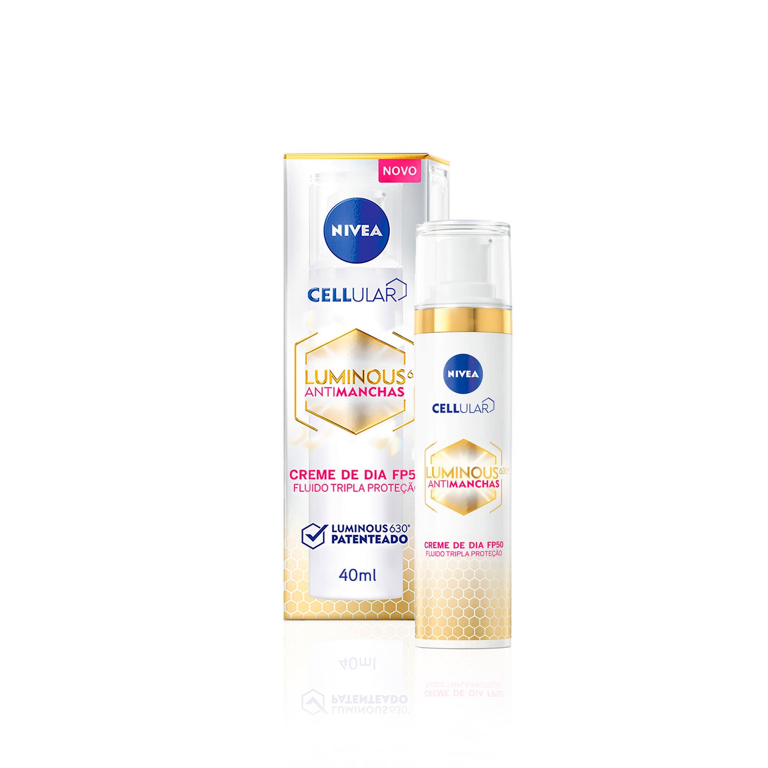 Nivea Cellular Luminous 630 Anti Manchas SPF50 Creme de Dia 40 ml