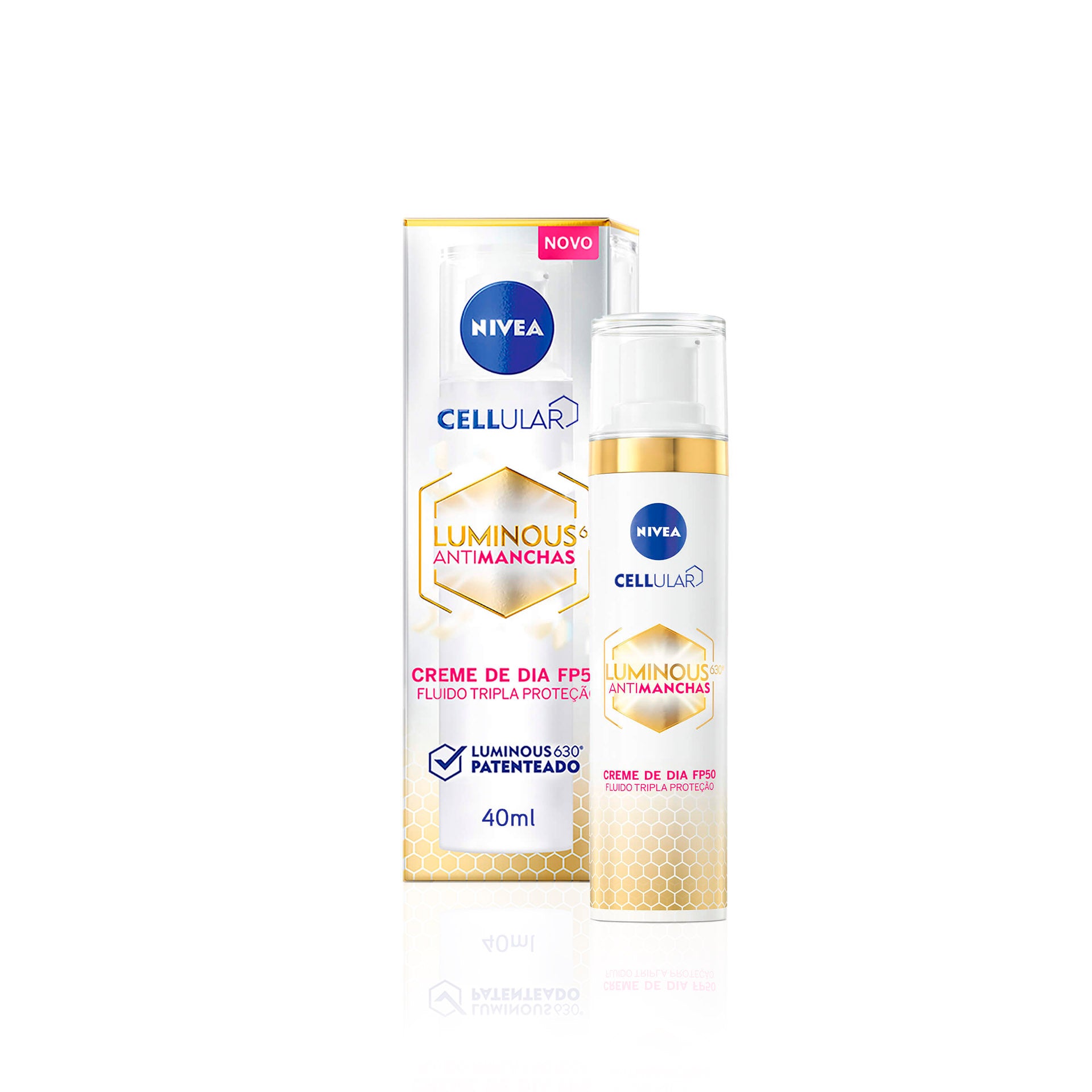 Nivea Cellular Luminous 630 Anti Manchas SPF50 Creme de Dia 40 ml