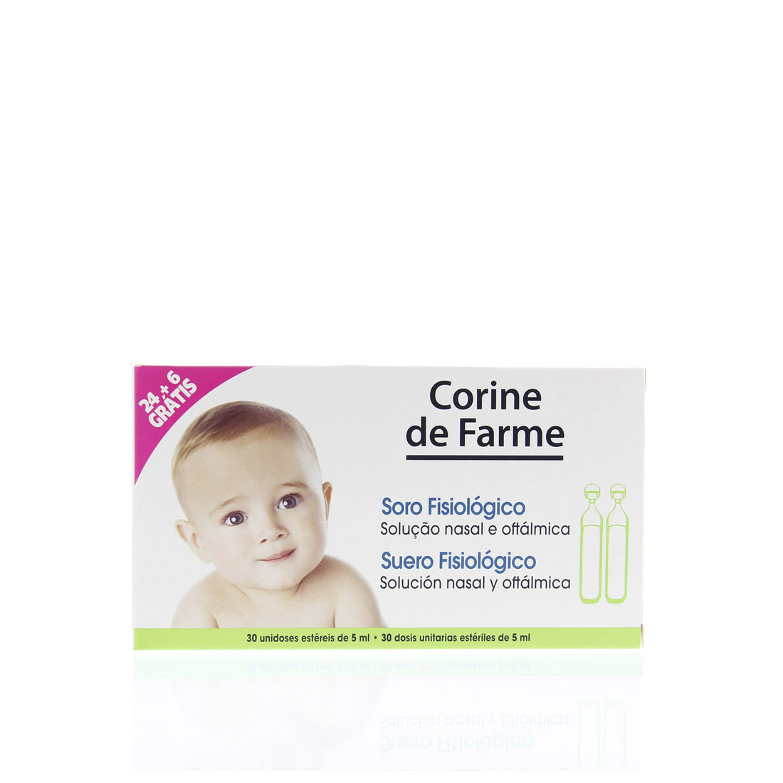 Soro Fisiológico Corine de Farme 30 x 5 ml