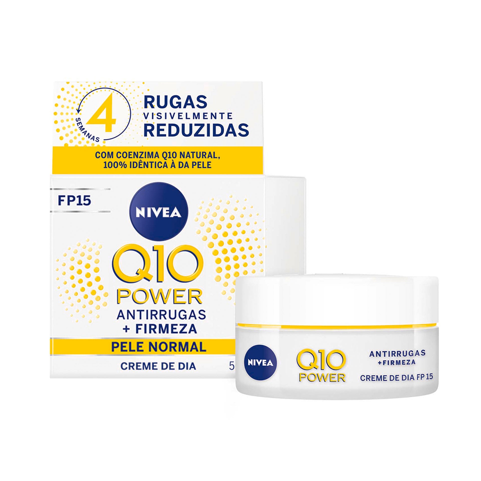 Nivea Q10 Power Creme Facial Antirrugas FPS 15 50 ml