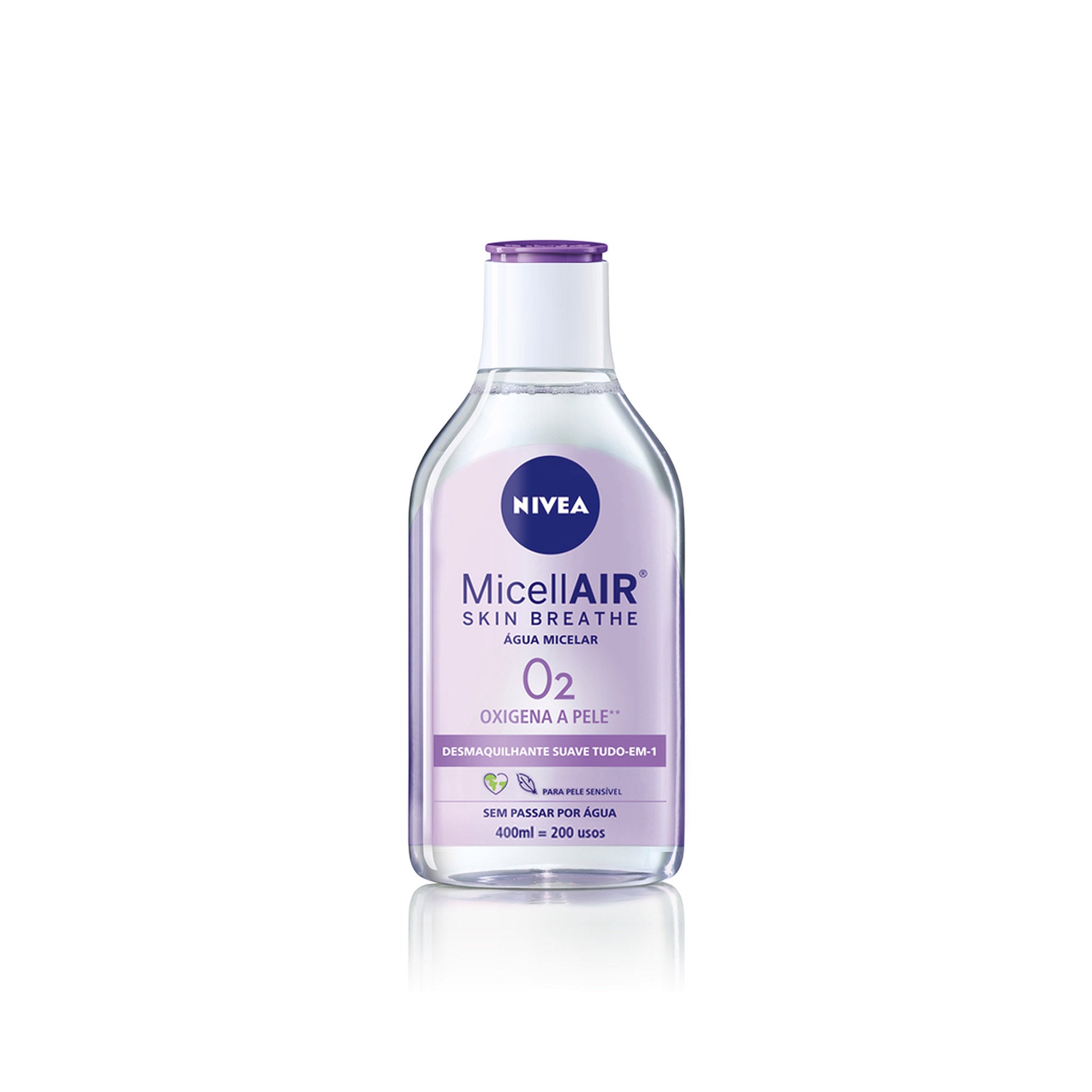 Nivea Micellair Skin Breathe Água Micelar para Peles Sensíveis 400 ml