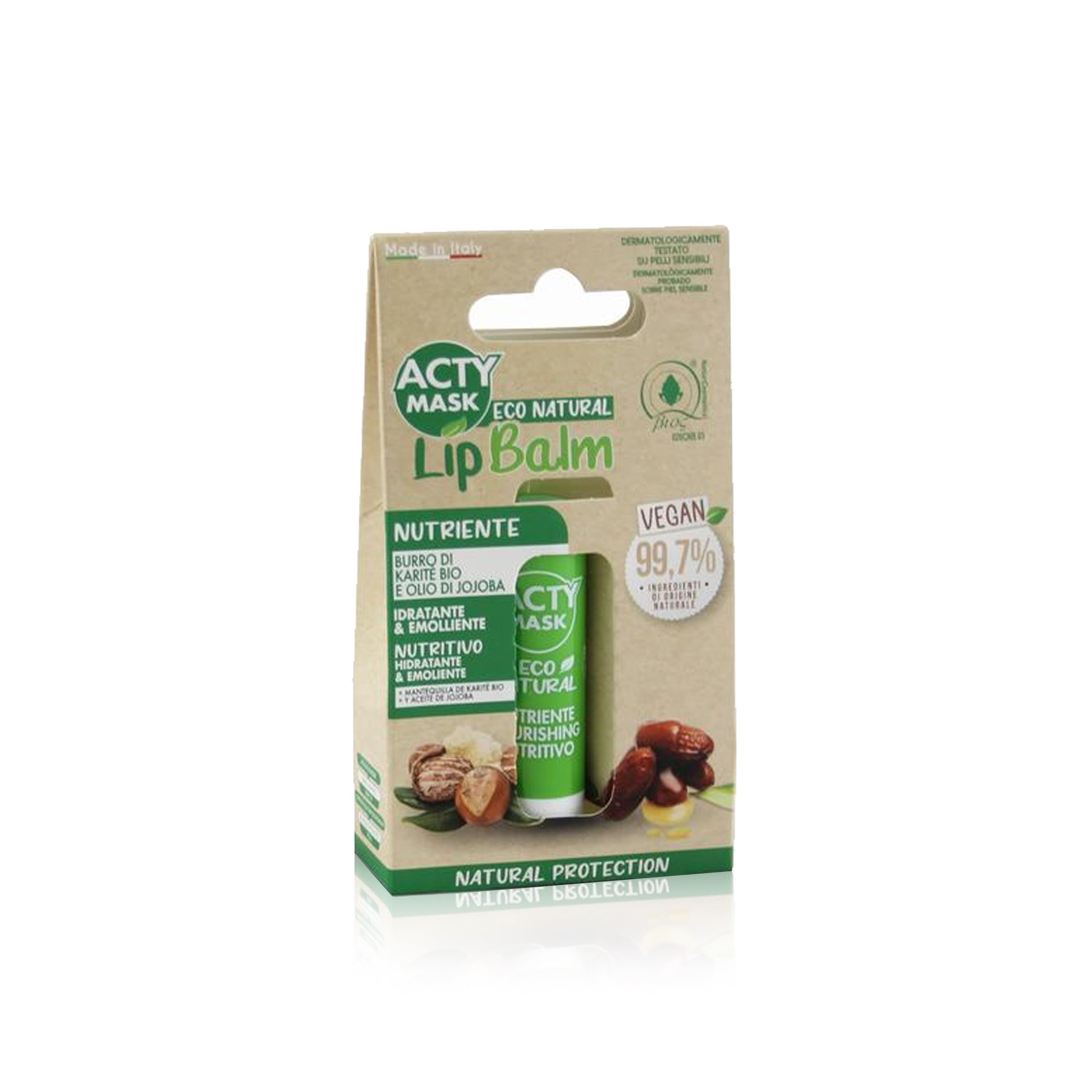 Acty Mask Lápiz Labial Vegano Aloe Vera