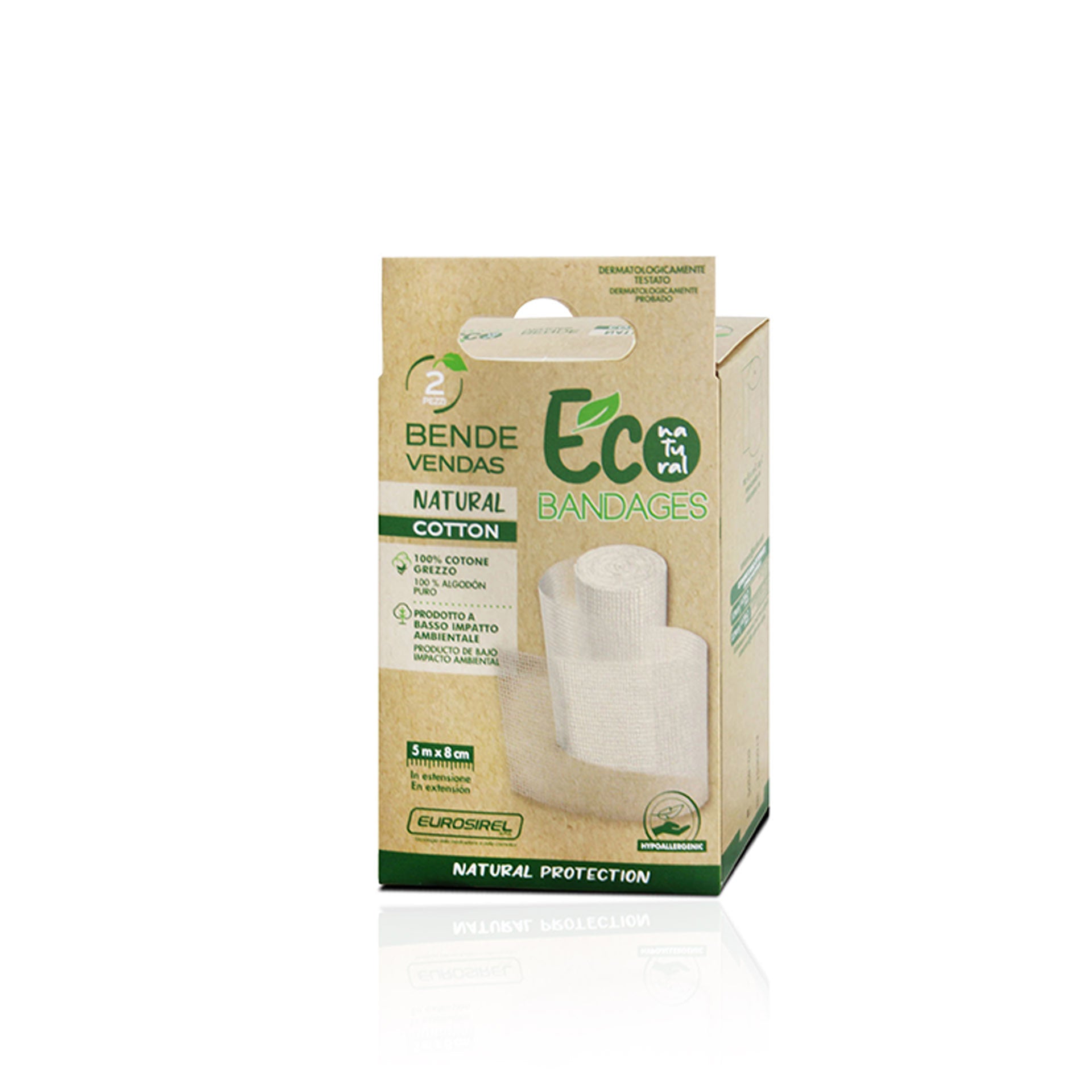 Megaplast Ecostrips Gaze 100% Cotton 2 Un