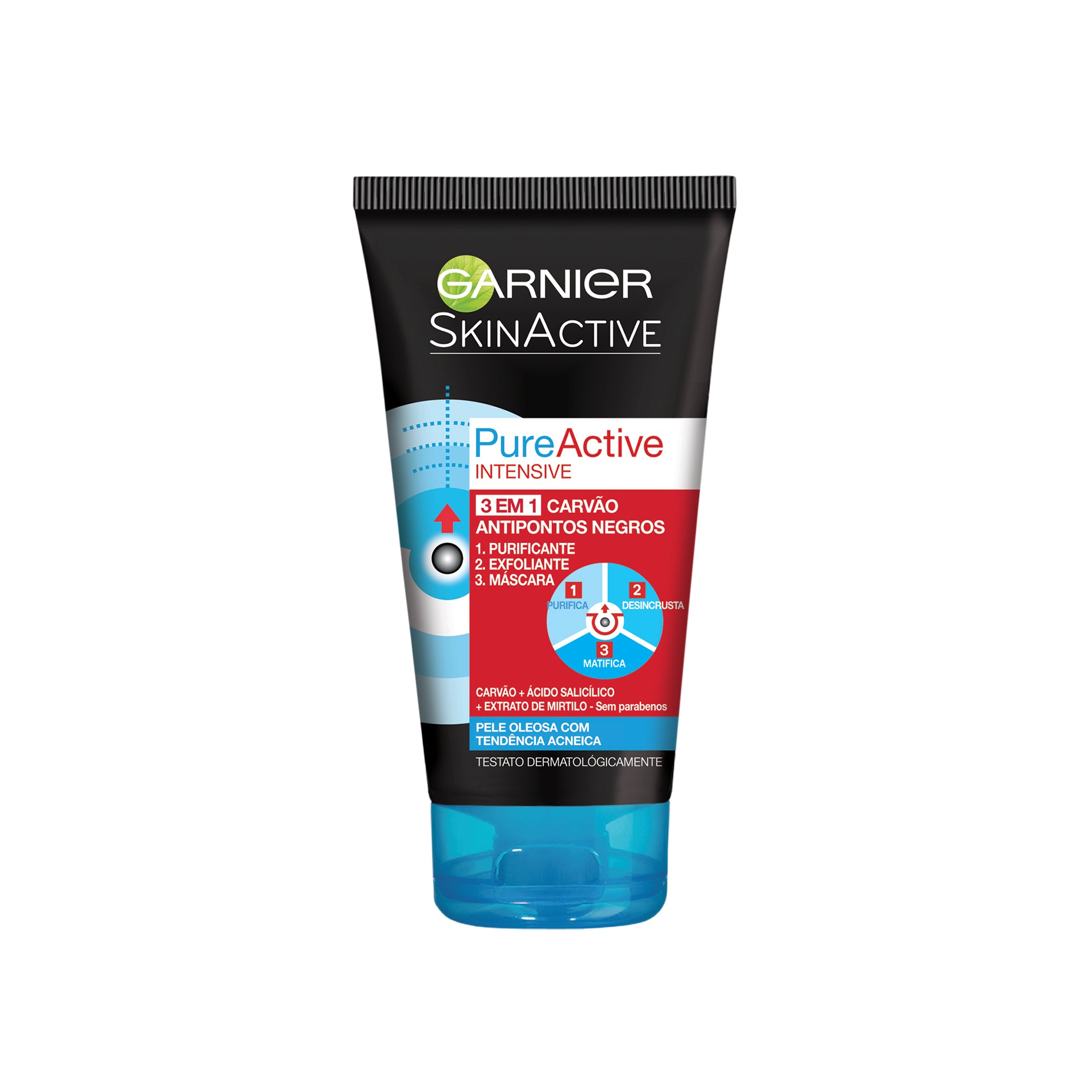 Garnier Pure Active Intensive Mask Coal 3 In 1 150 Ml