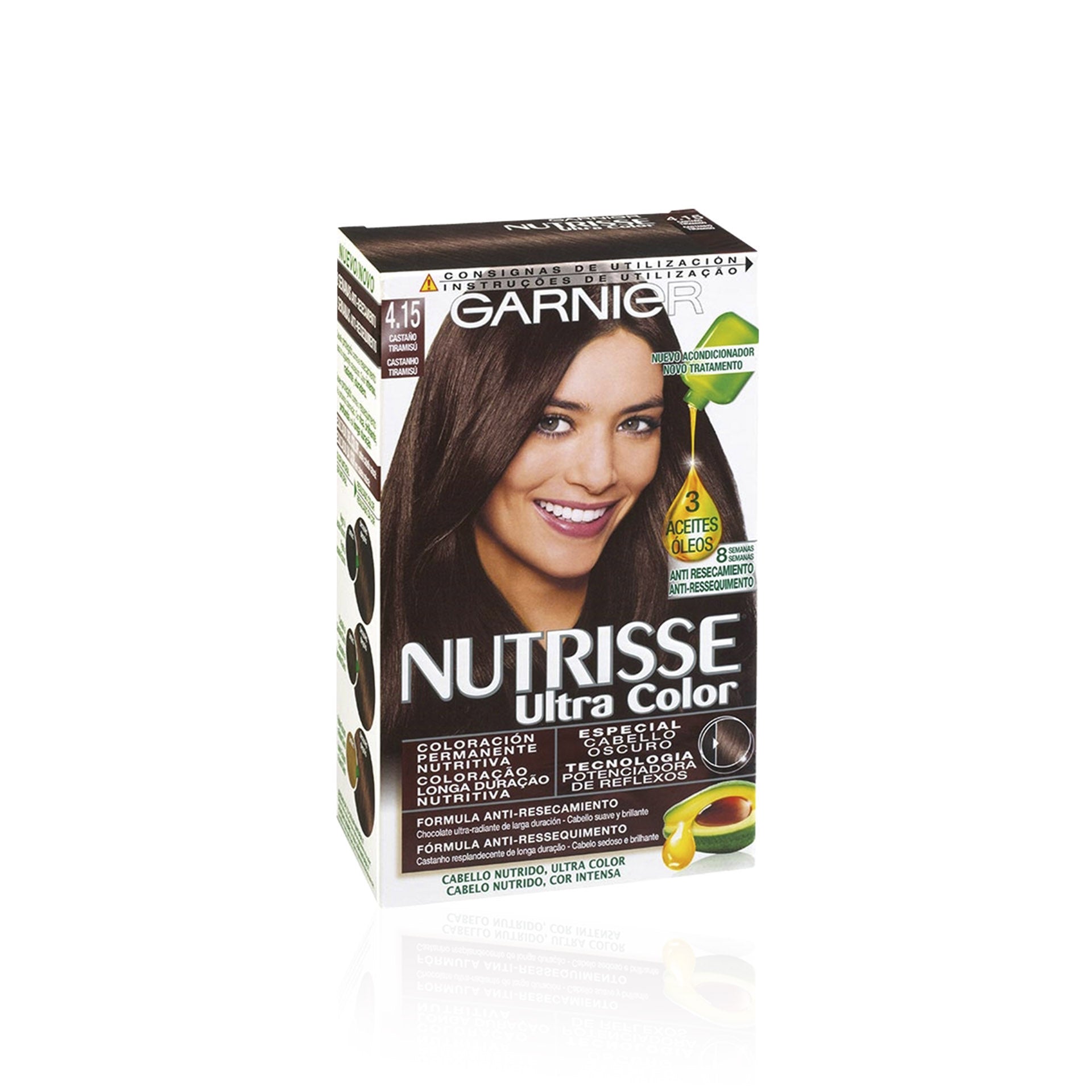 Garnier Nutrisse Permanent Storing 4.15