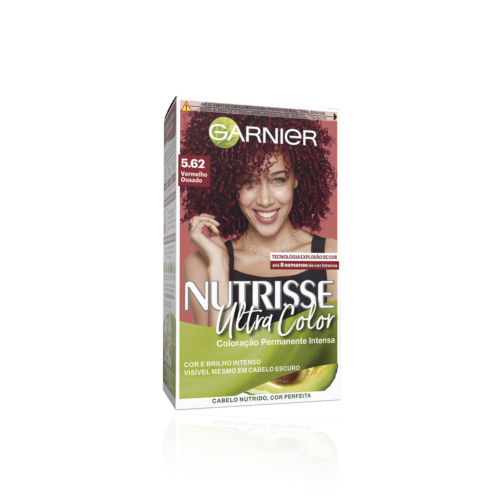 Garnier Nutrisse Permanent Red Cream Bold Cream 5.62