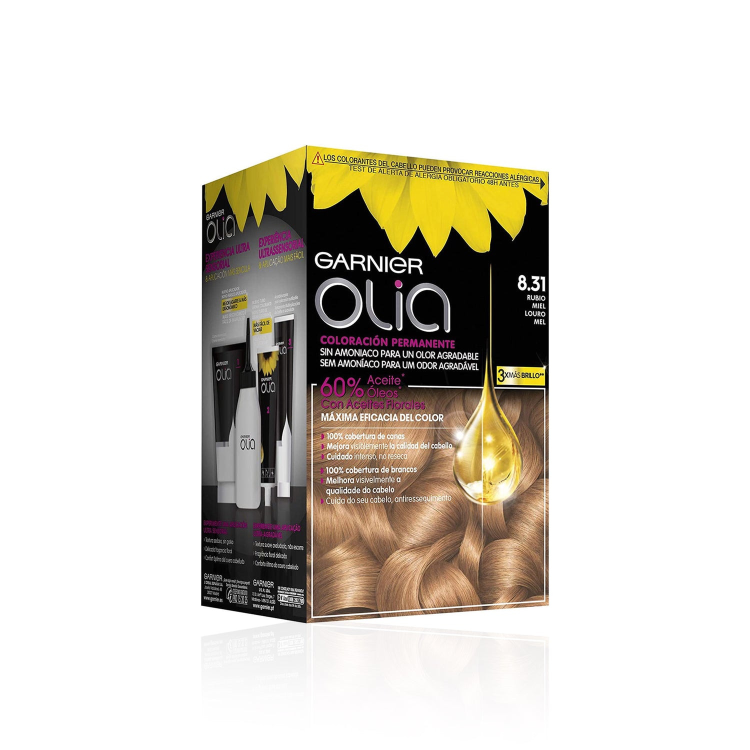 Garnier Olia Coloração Permanente Louro Mel 8.31