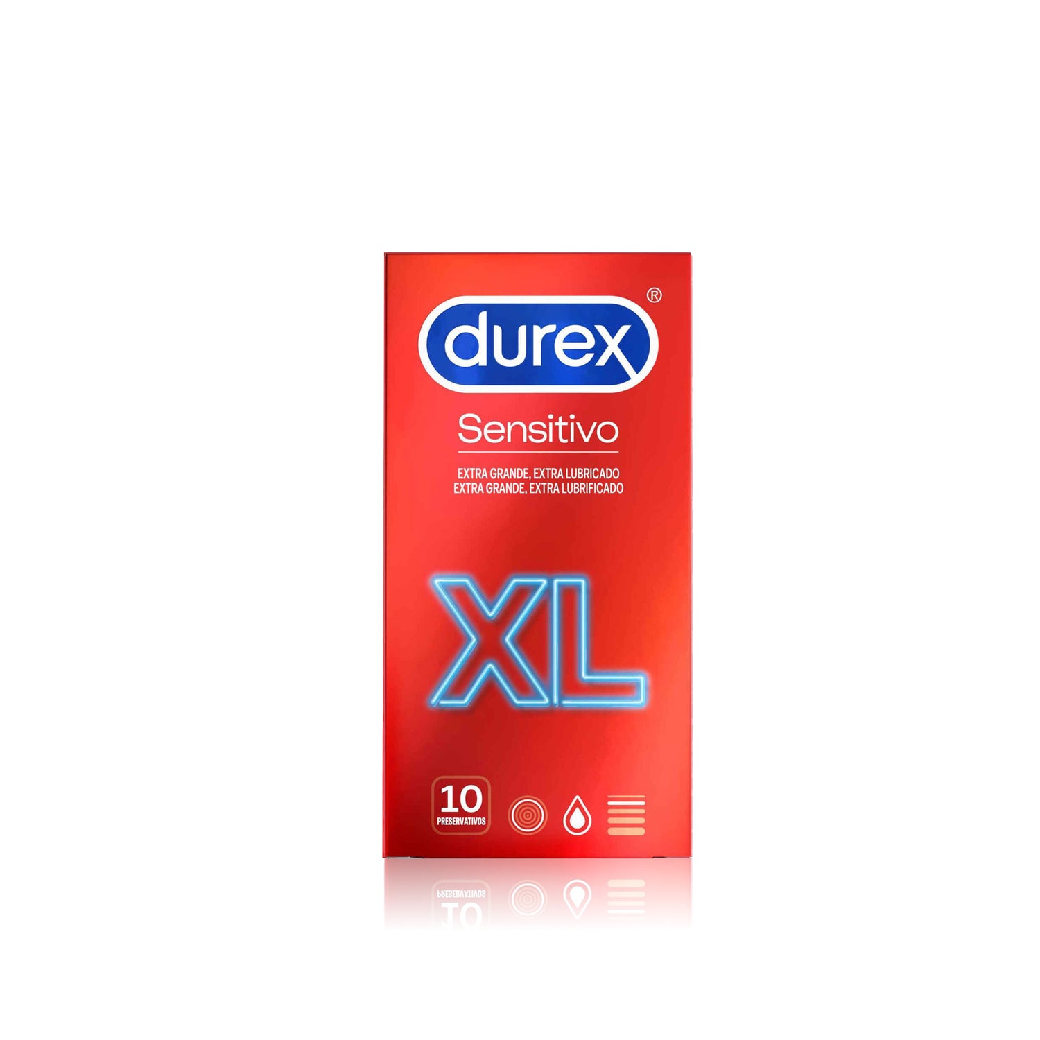 Durex Sensitive Condoms Xl 10 Un