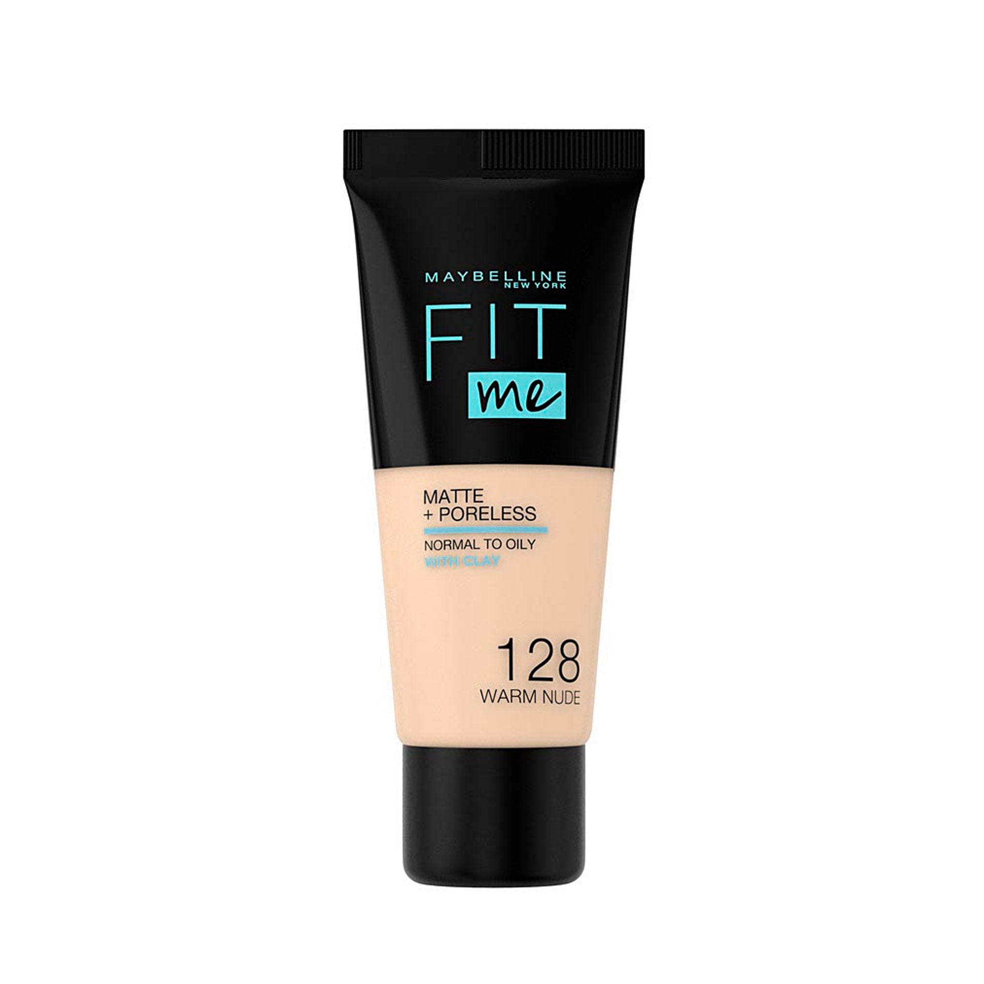 Maybelline Fit Face Base Matte & Poreless Natural No. 128 Warm Nude