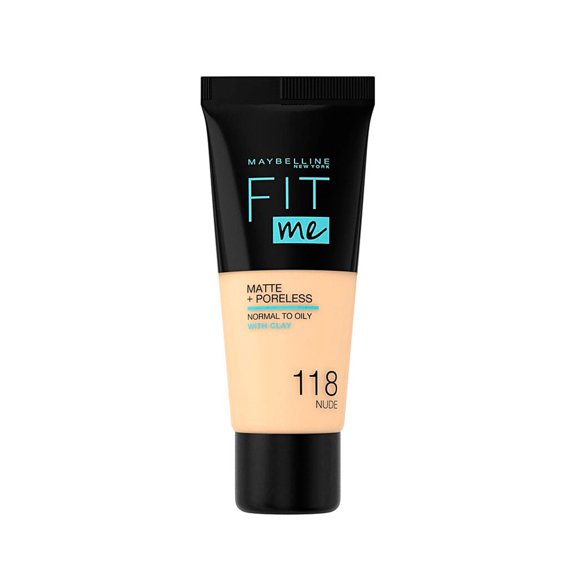 Maybelline Fit Face Base Matte & Poreless Natural No. 118 Nude