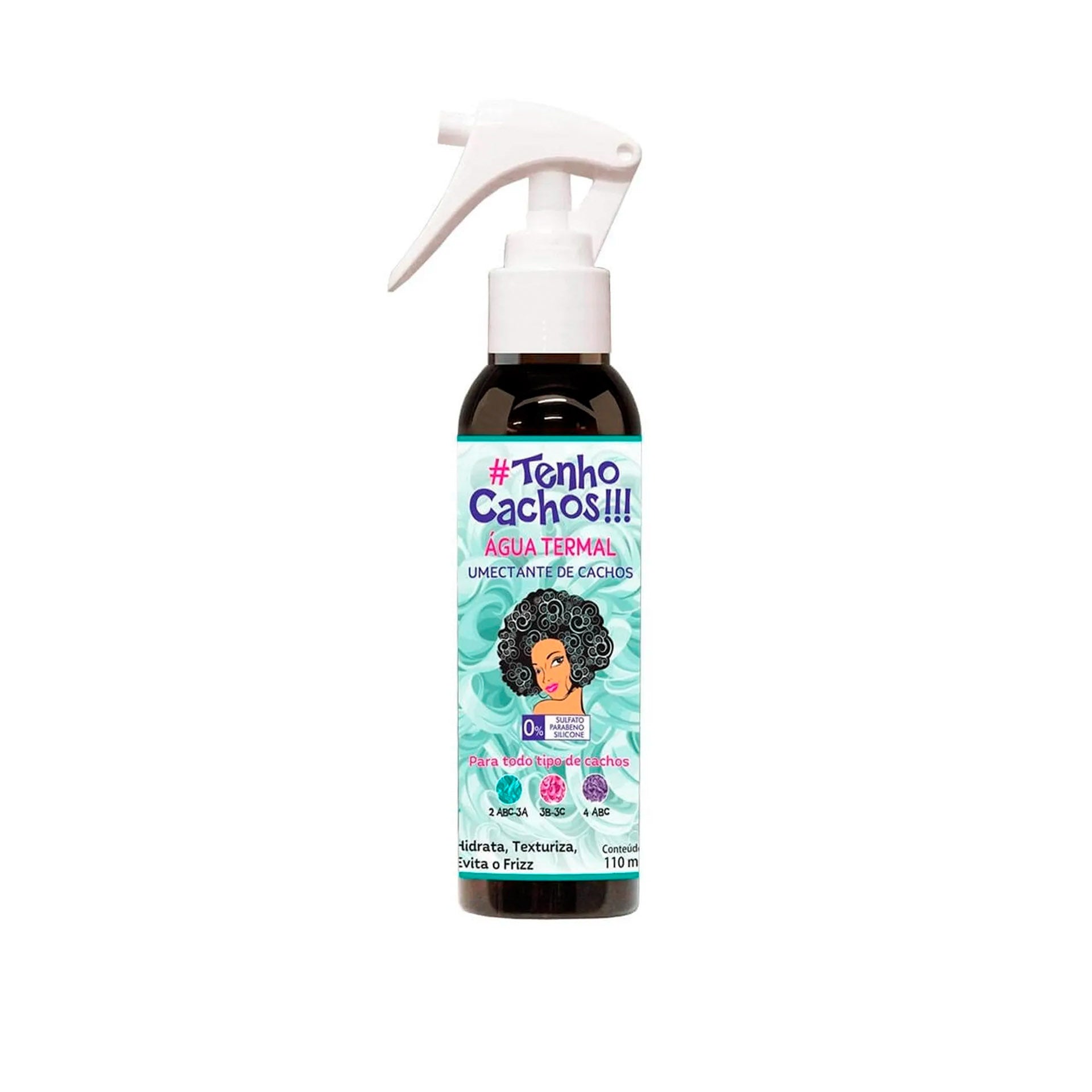 Água Termal Hidran Umectante Tenho Cachos 110ml