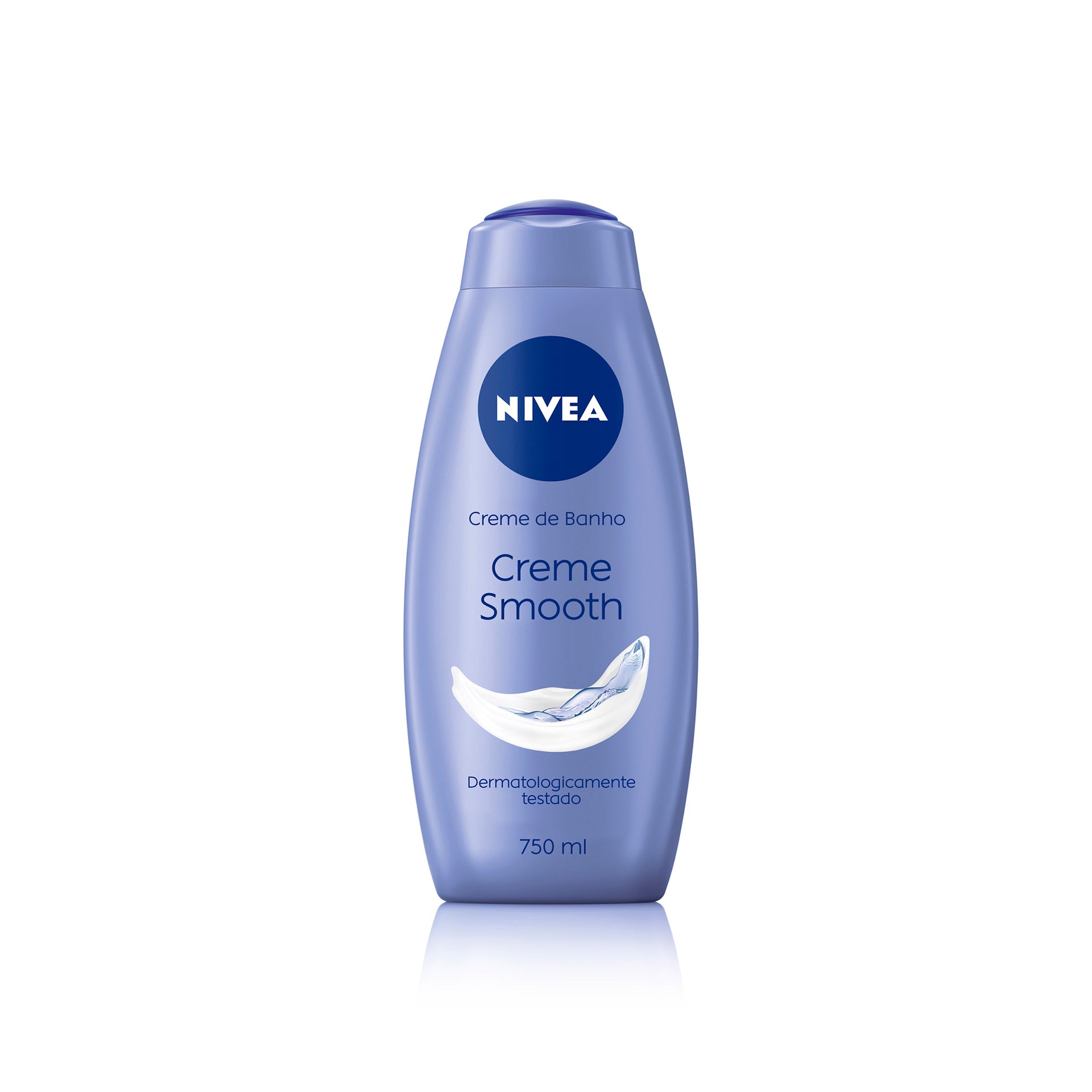 Nivea Bath Gel Smooth 750 Ml
