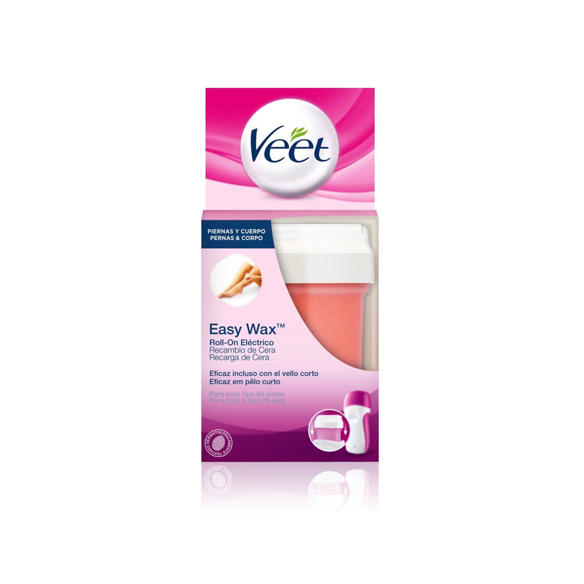 Veet Recharge Hot Wax Roll-On Elétrico