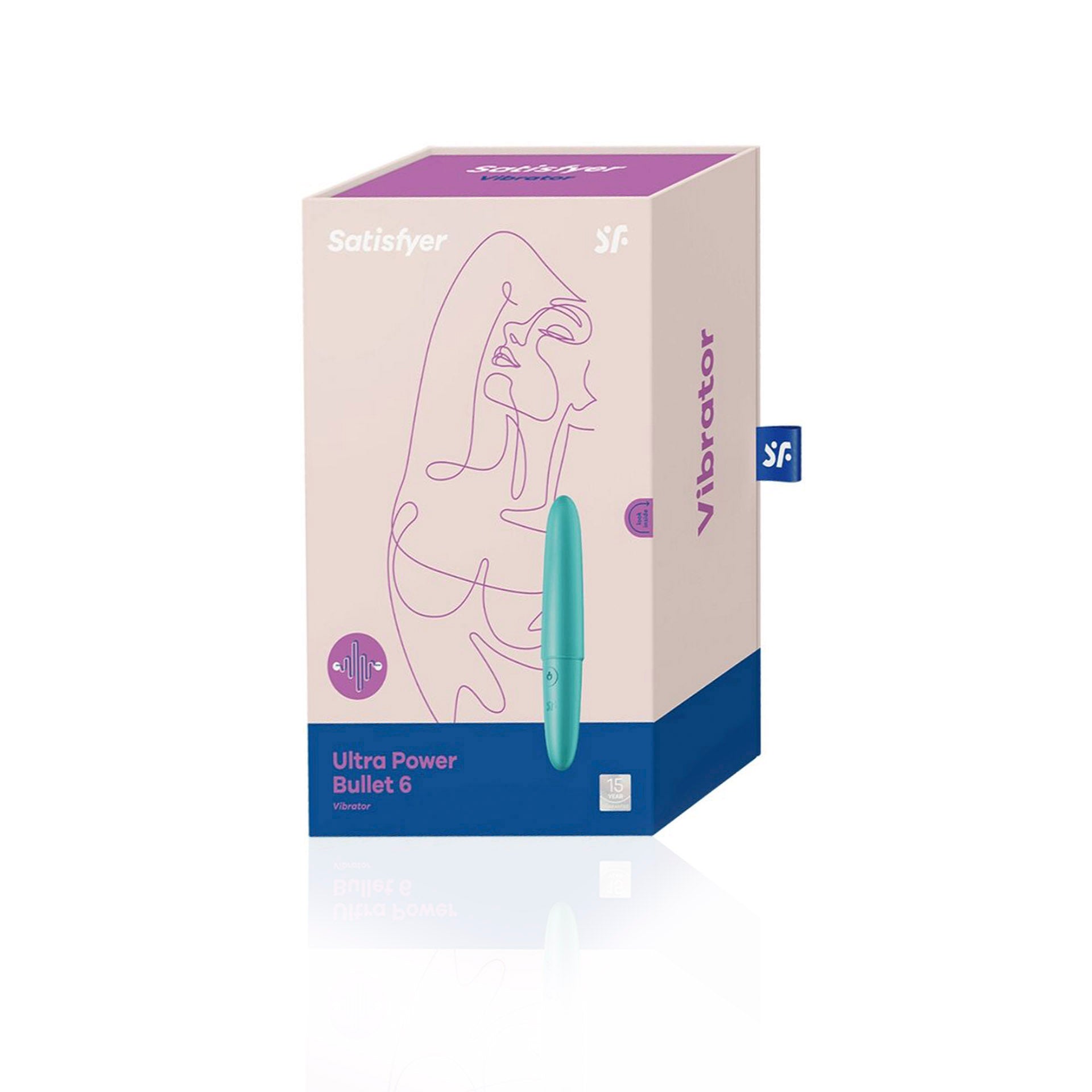 Satisfyer Ultra Power Bullet 6 Bullet Vibratório - Turquesa