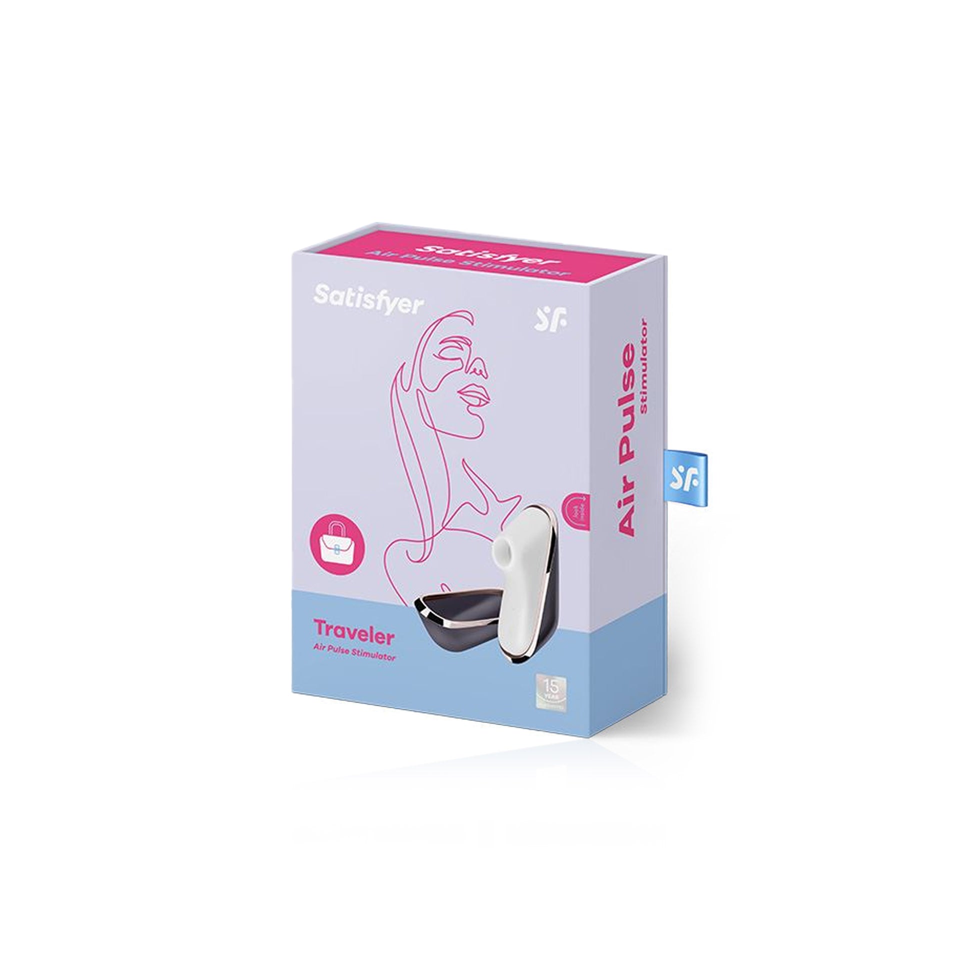 Satisfactioner Stimulator Air Pulse Traveler