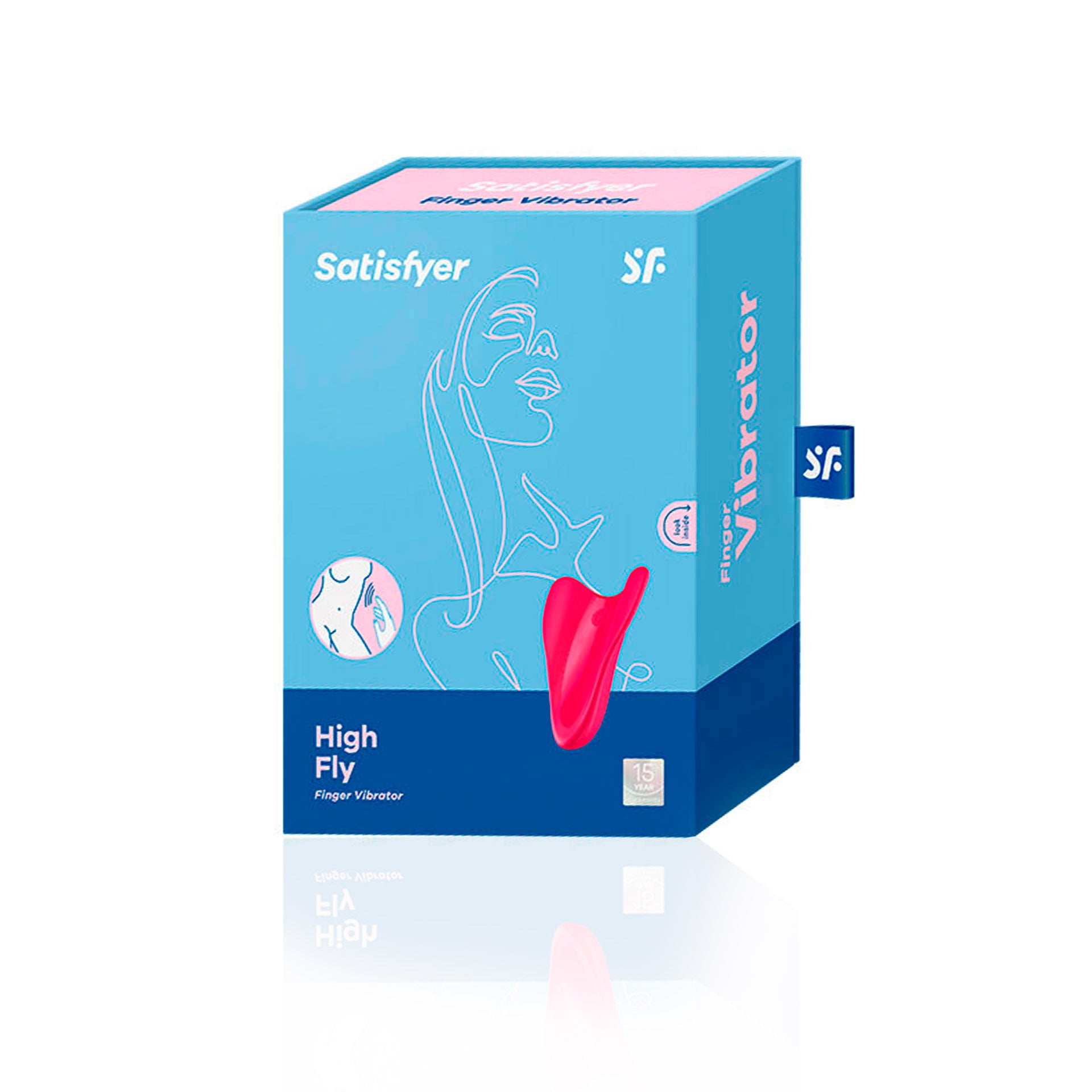 Satisfaction High Fly Finger Pink Vibrador Fuxia