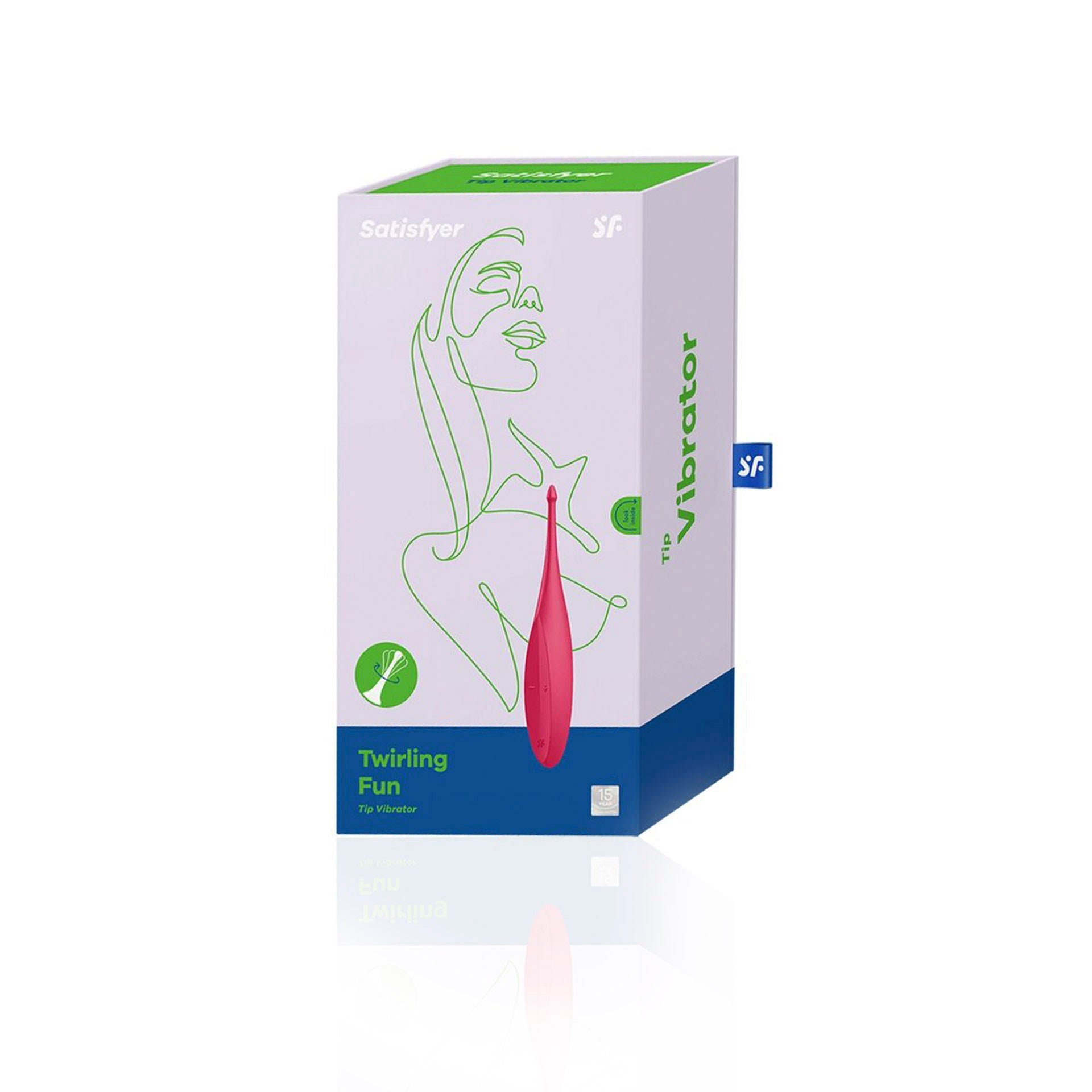 Satisfyer Twirling Fun Red Vibrator