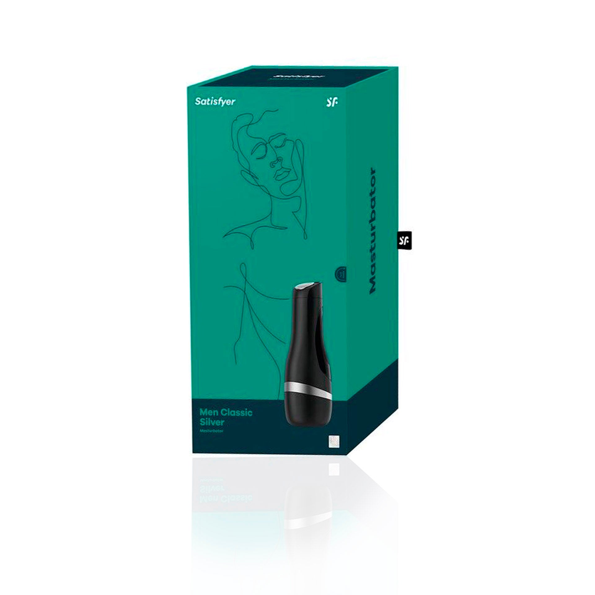 Satisfyer Men Classic Masturbator Silver