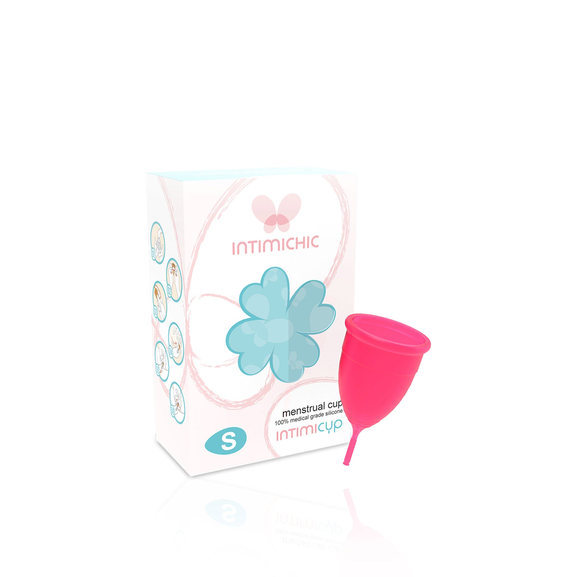Intimichic Menstrual Glass Silicone Size S