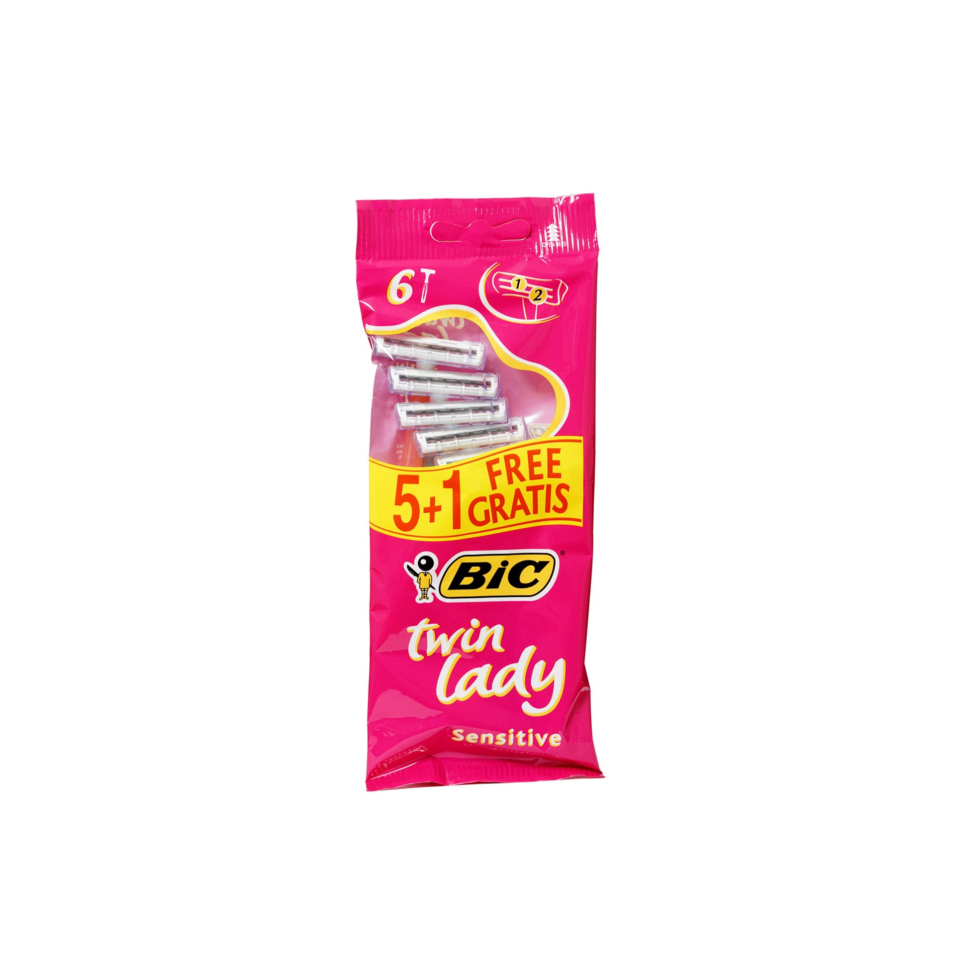 Bic Disposable Blades Twin Lady 5 + 1Un