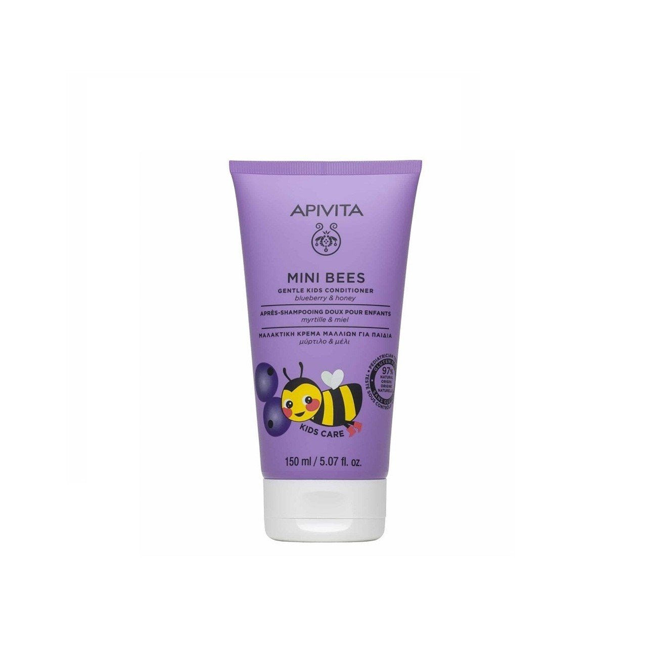 APIVITA Mini Bees Gentle Kids Conditioner Blueberry & Honey 150ml