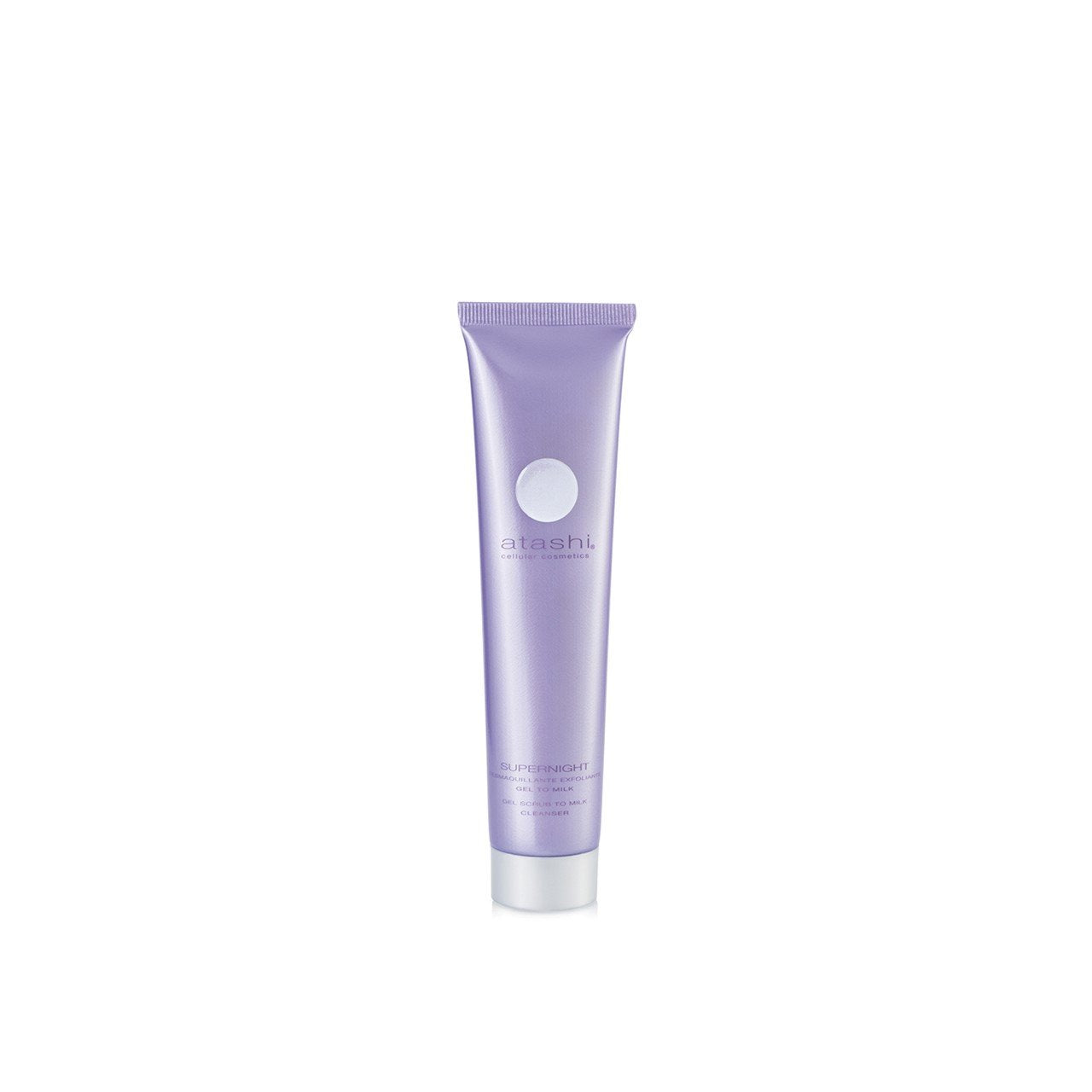 Atashi Supernight Gel Scrub to Milk Cleanser 75ml