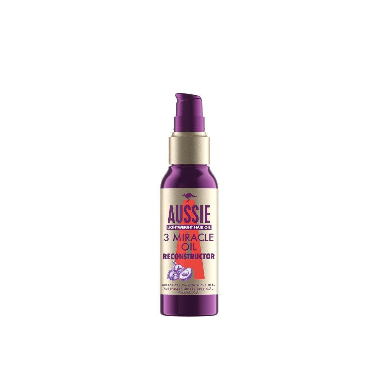 Aussie 3 Miracle Óleo Reconstrutor Leve 100ml