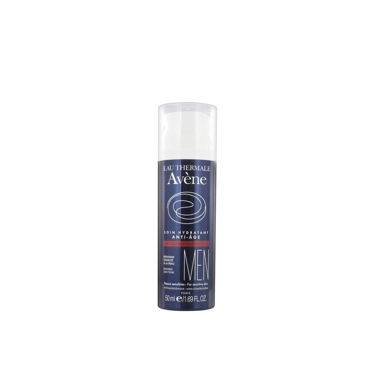 Avène Homme Cuidado Hidratante Antienvelhecimento Pele Sensível 50ml