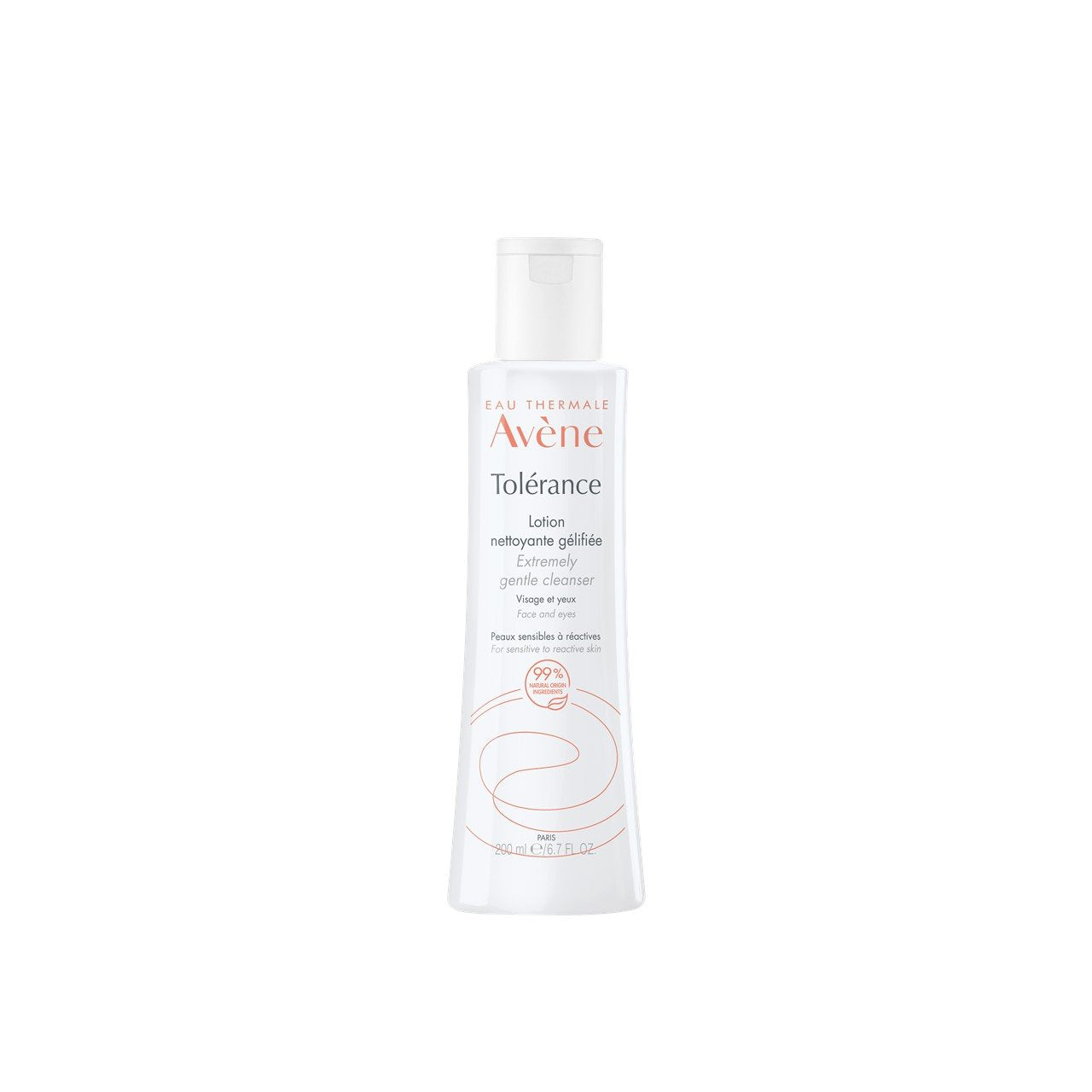 Avène Tolerance Gel Cleansing Lotion Sensitive And Reactive Skin 200ml