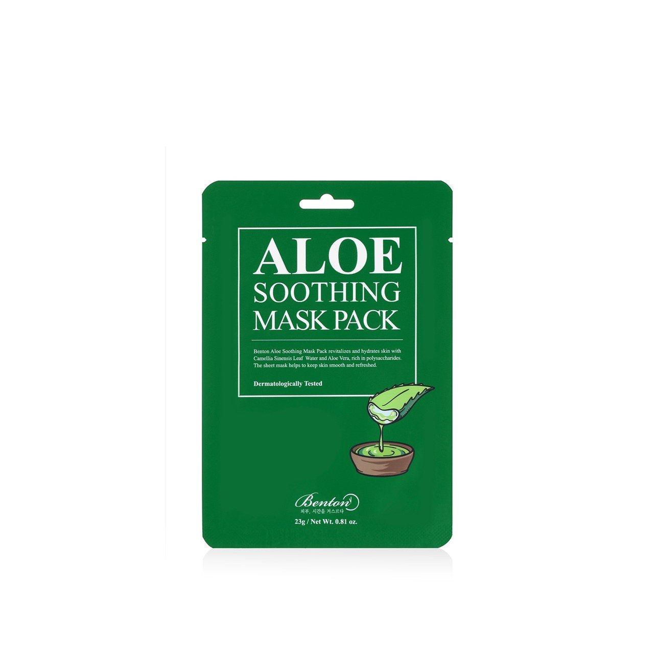 Benton Aloe Soothing Mask 23g