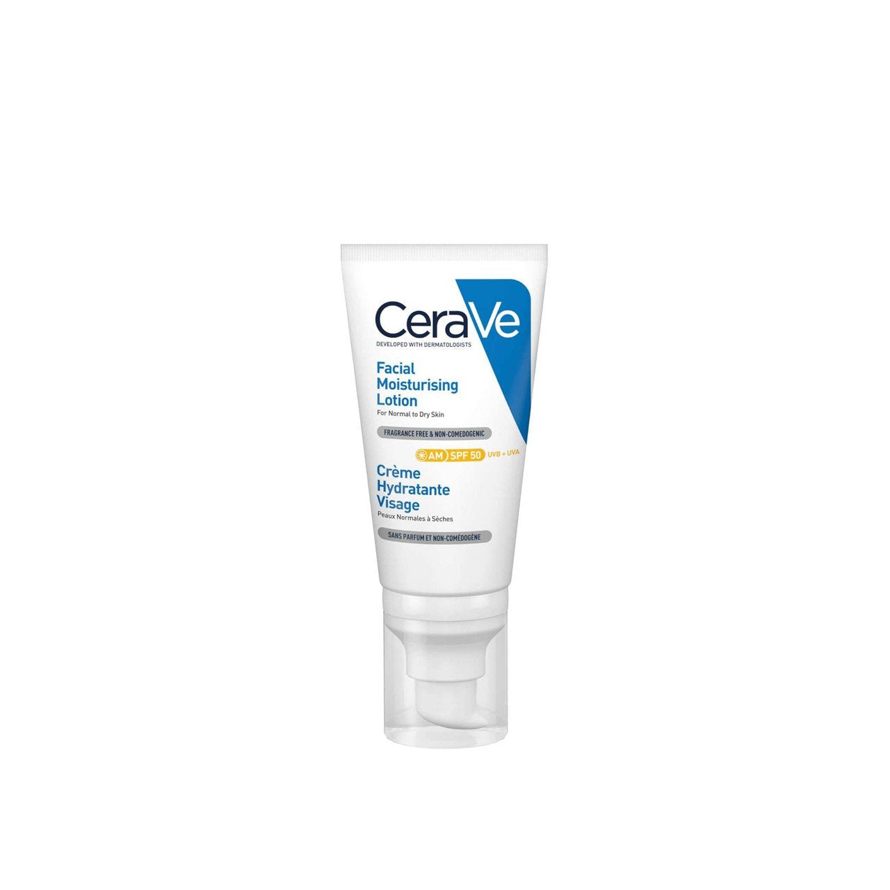 CeraVe Facial Moisturizing Lotion Fragrance Free SPF50 52ml