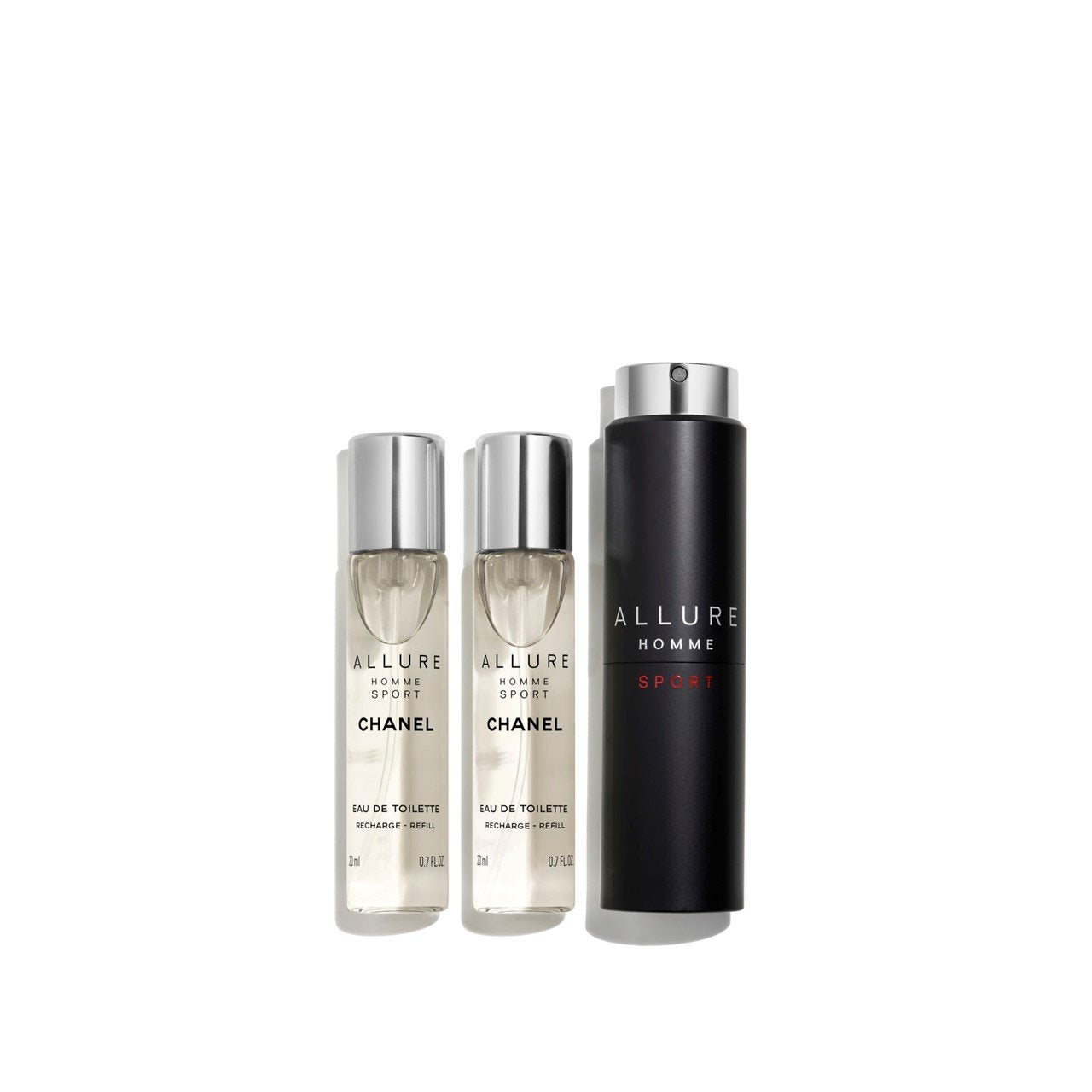 Chanel Allure Homme Sport Eau de Toilette Twist & Spray 3x20ml