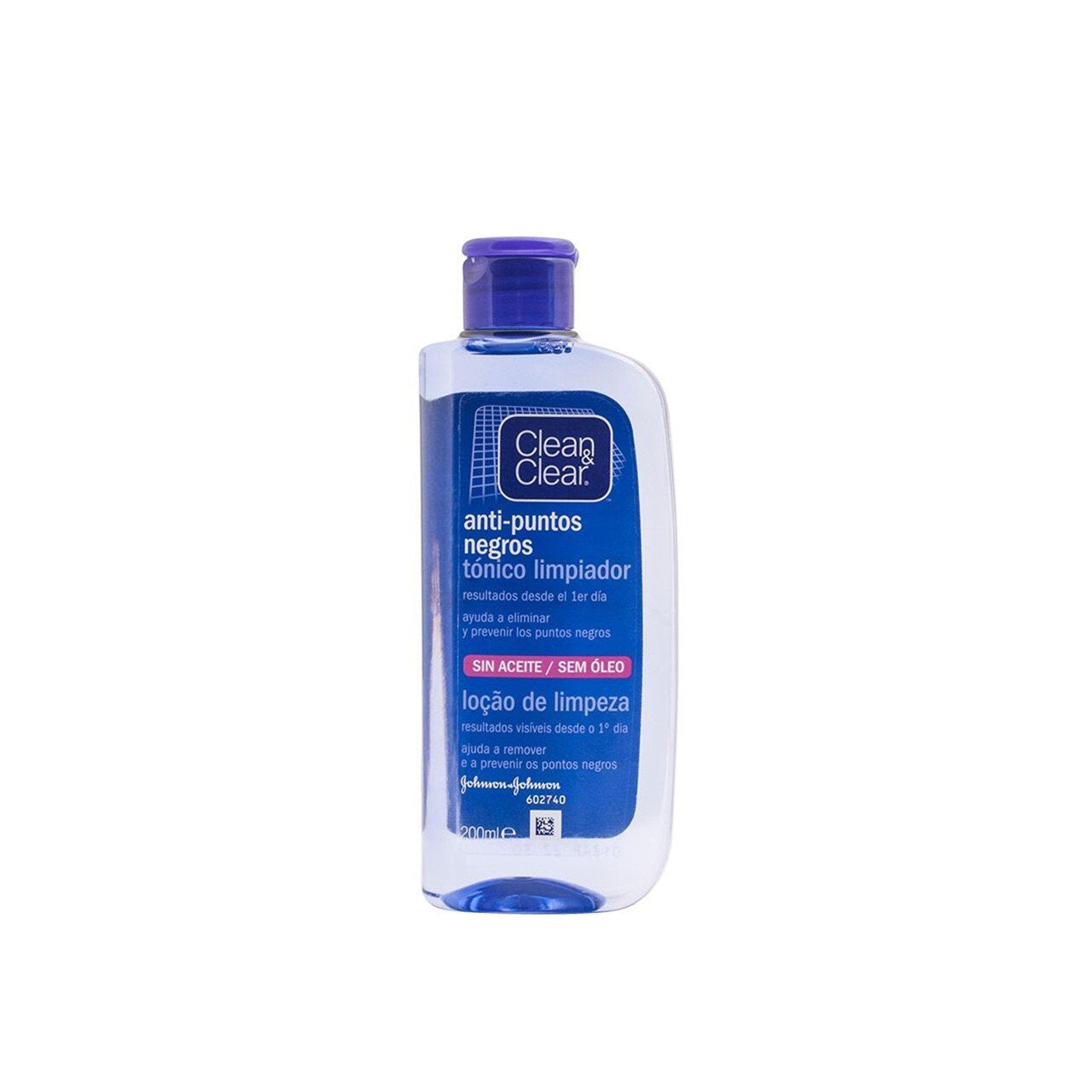 Tônico para limpeza de cravos Clean & Clear 200ml