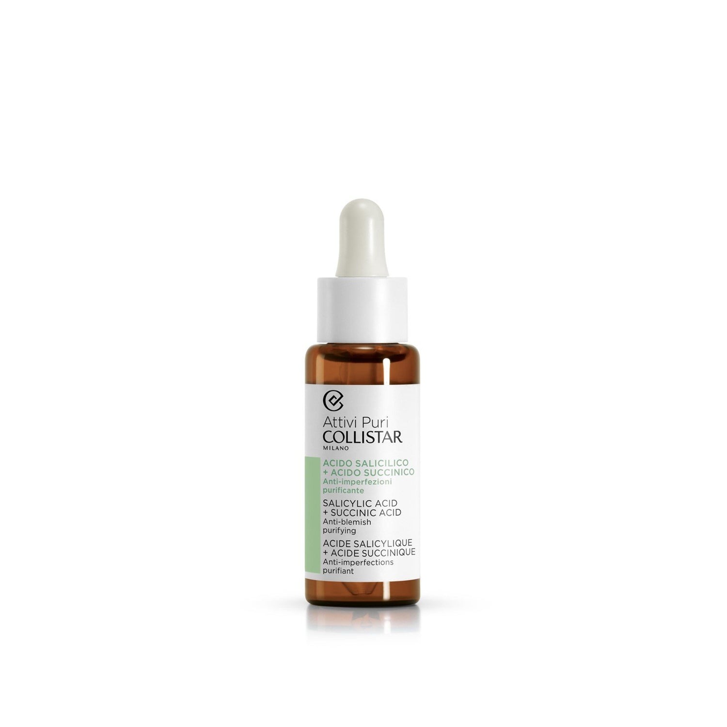 Collistar Pure Actives Salicylic + Succinic Acid Purifying Serum 30ml