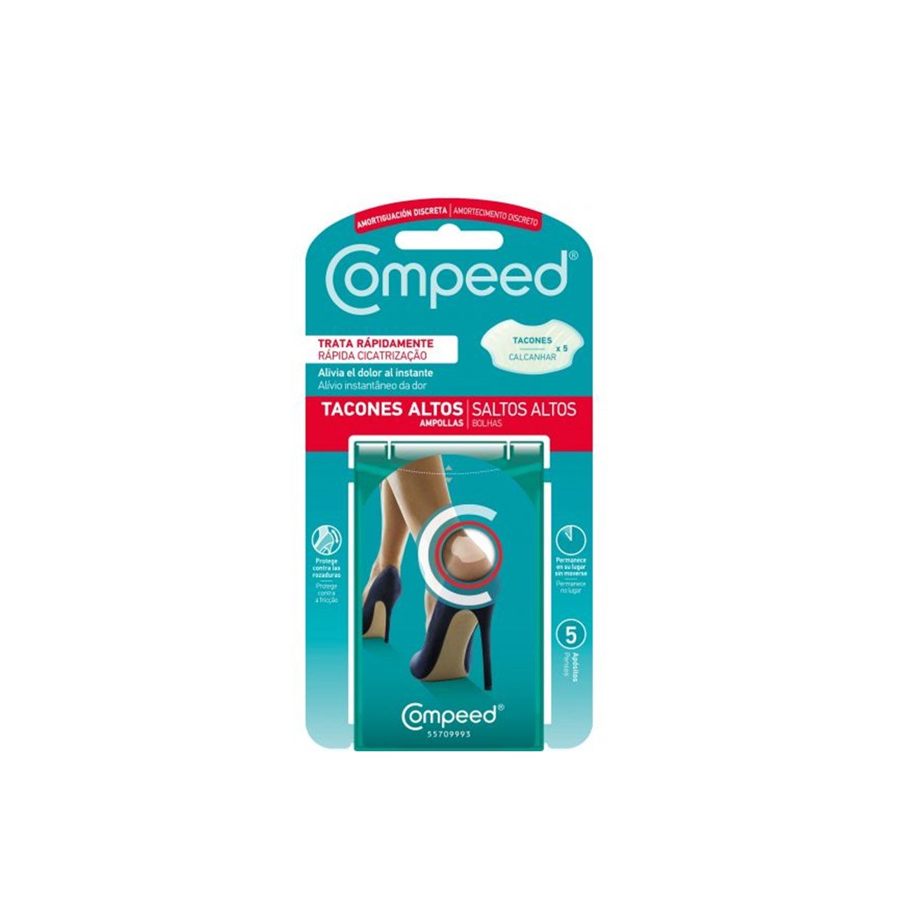 Salto alto Compeed Blister x5