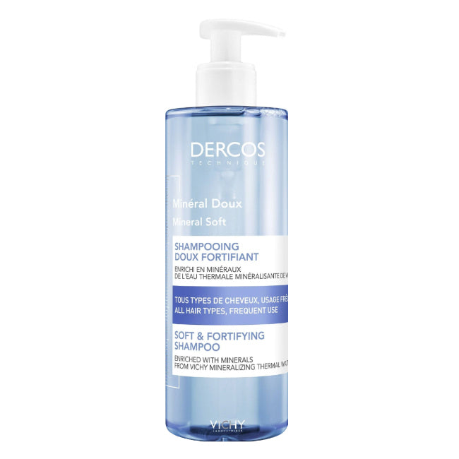 Vichy Dercos Mineral Soft and Fortifying Shampoo 400ml