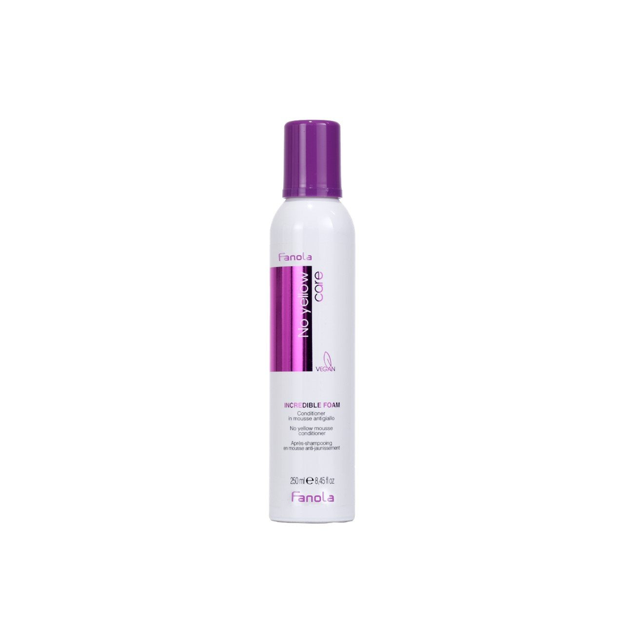 Fanola No Yellow Incredible Foam Mousse Condicionador 250ml