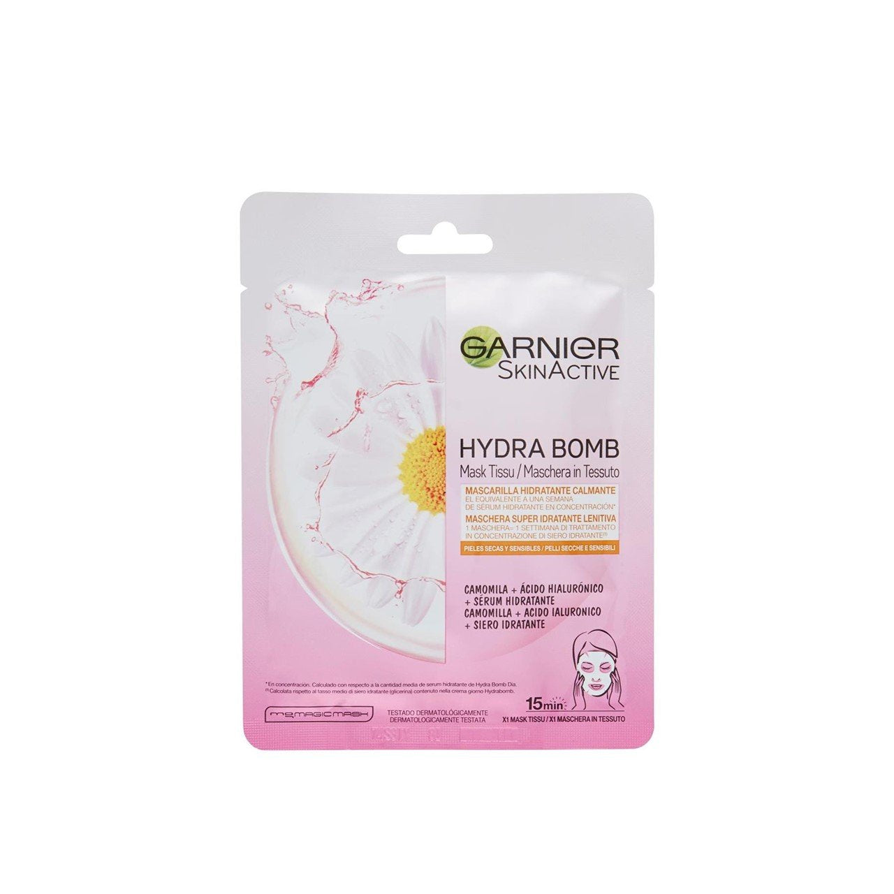 Garnier Skin Active Moisture Bomb Sheet Mask Chamomile 32g