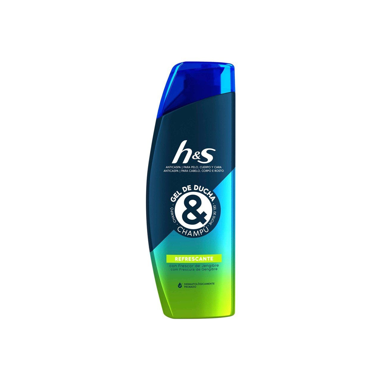 Gel de banho e xampu refrescante H&S 300ml