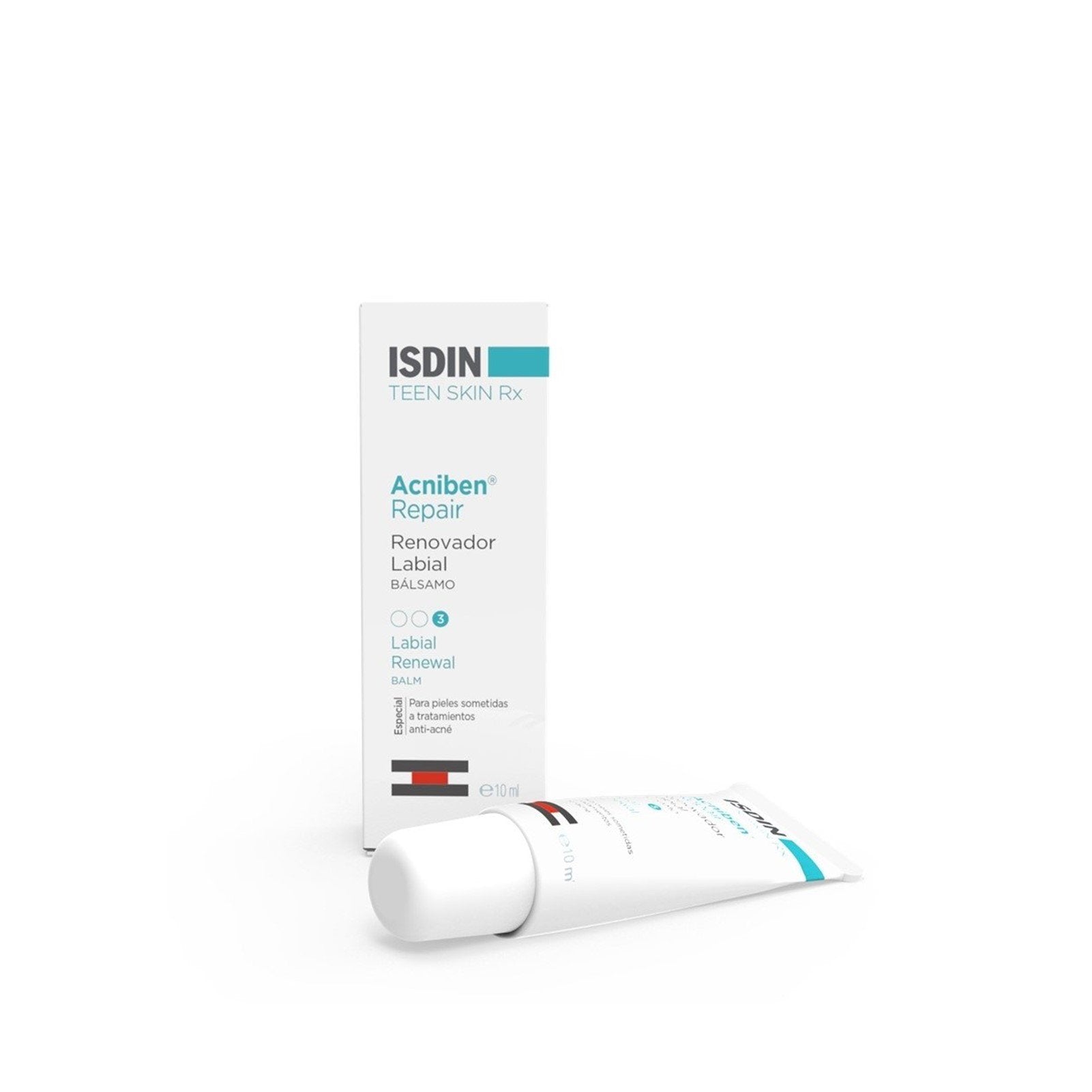 ISDIN Teen Skin Rx Acniben Bálsamo Reparador de Lábios 10ml