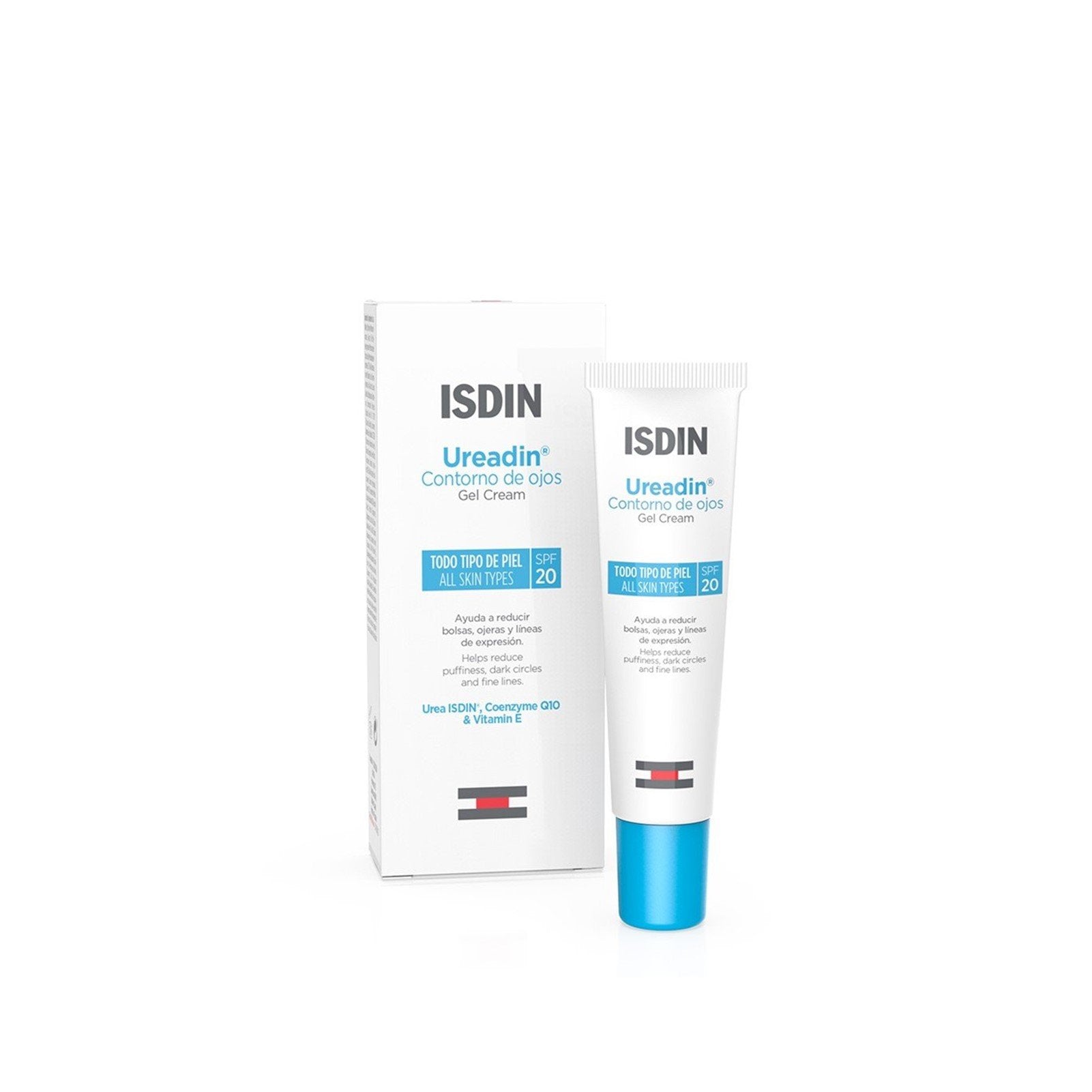 ISDIN Ureadin Gel-Creme Contorno de Olhos Antienvelhecimento 15ml