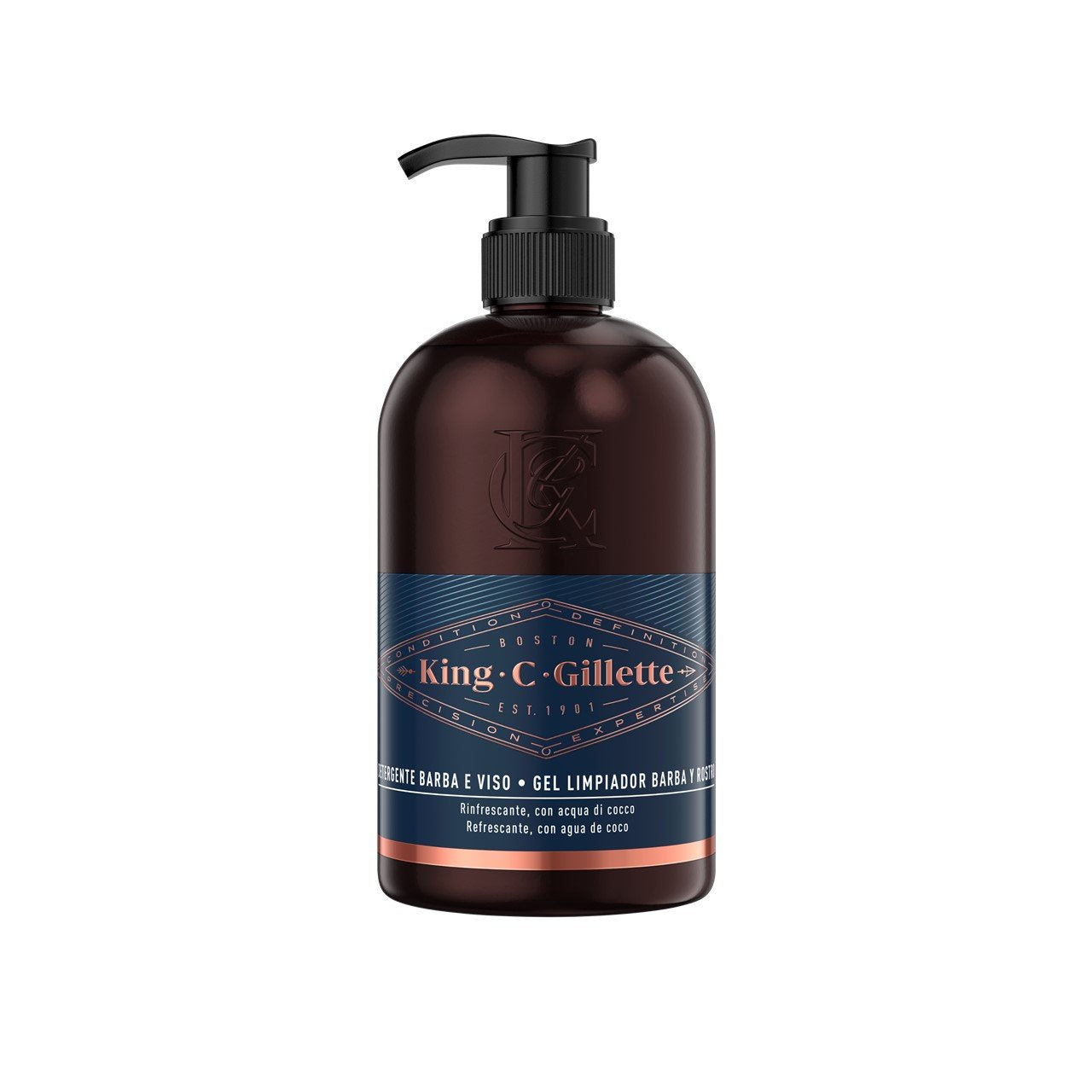 King C. Gillette Beard & Face Wash 350ml