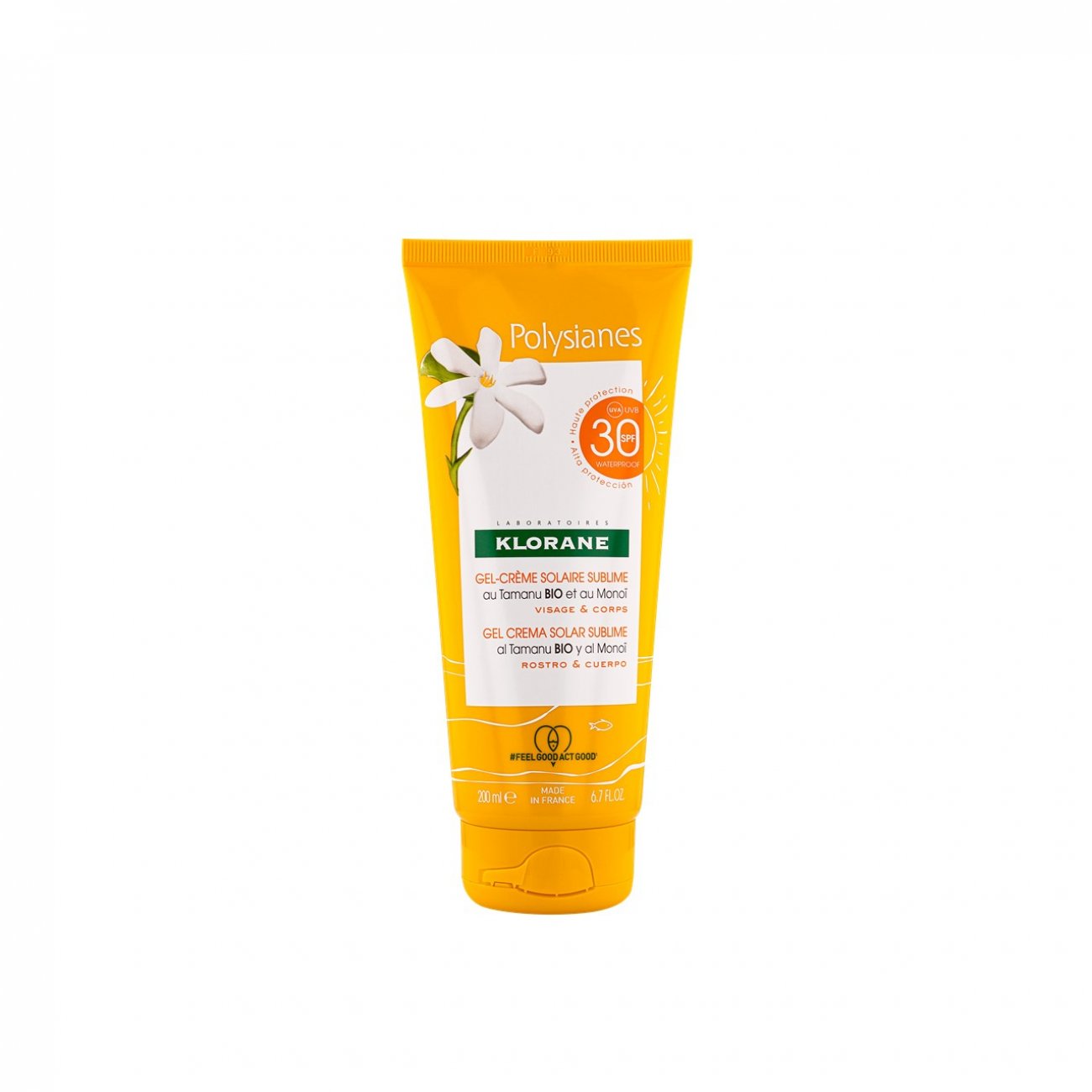 Klorane Polysianes Sublime Sun Gel-Cream SPF30 200ml