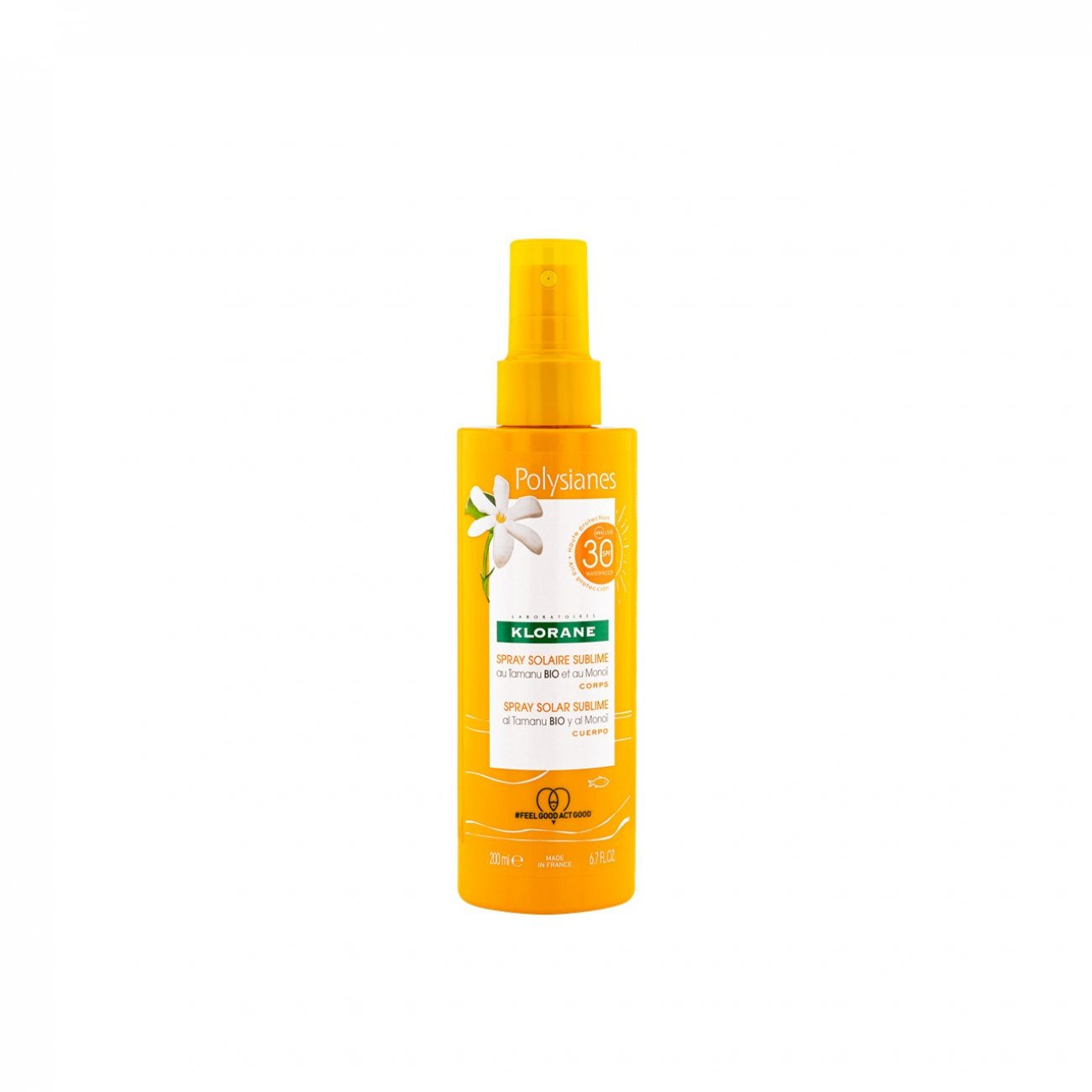 Klorane Polysianes Spray Solaire Sublime SPF30 200 ml