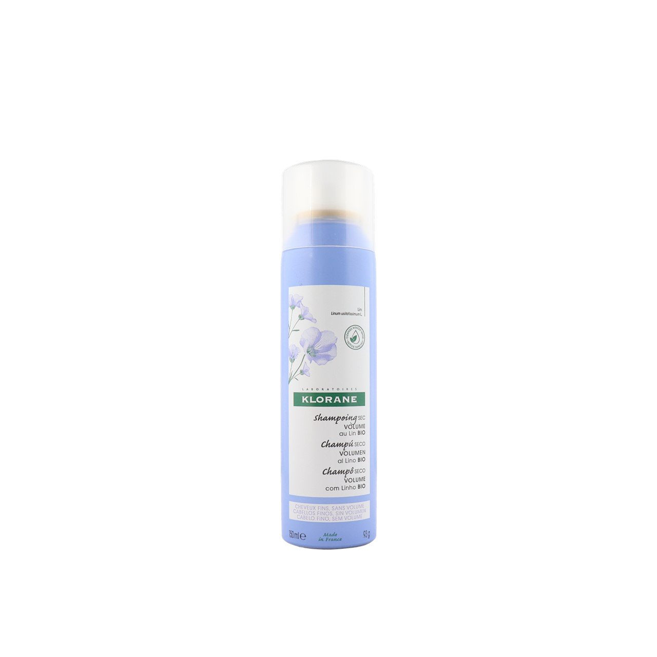 Klorane Volume Dry Shampoo with Flax Fiber 150ml