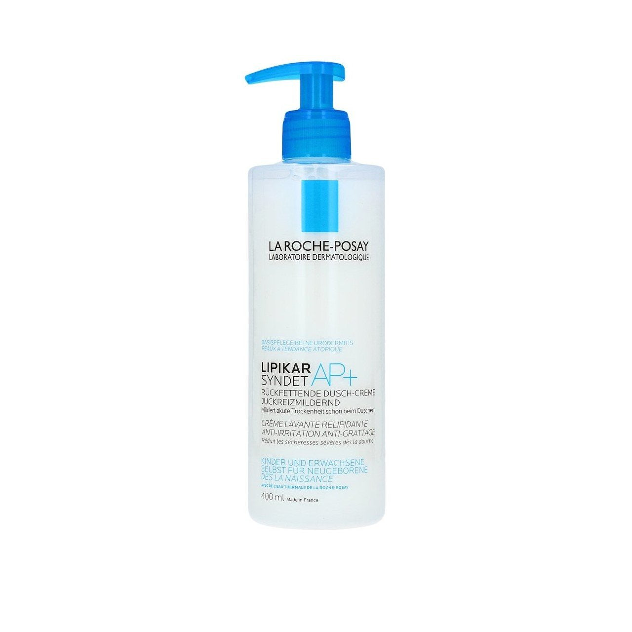 La Roche-Posay Lipikar Syndet Ap+ Creme de Limpeza Relipidante 400ml
