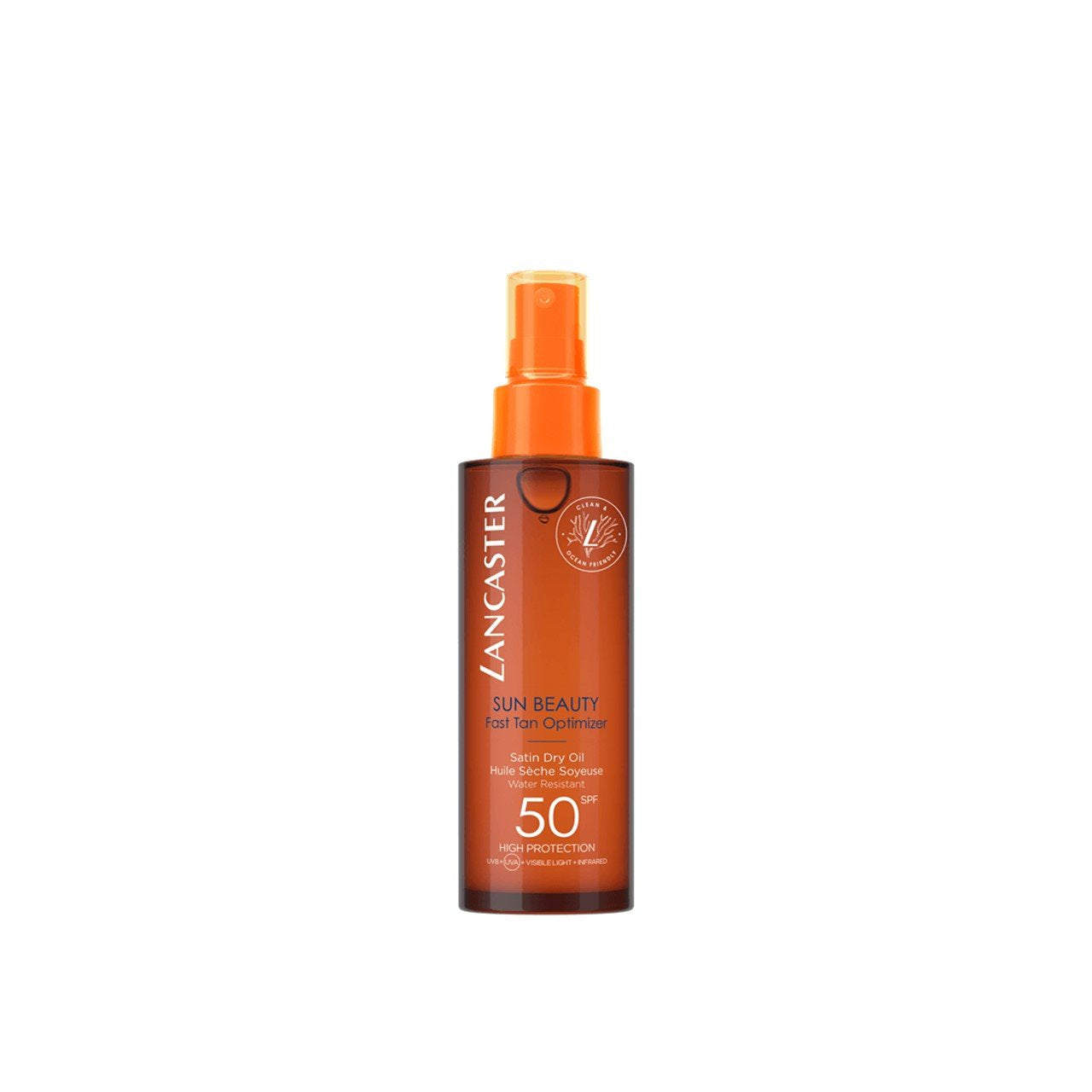 Lancaster Sun Beauty Fast Tan Optimizer Satin Dry Oil SPF50 150ml (5 fl oz)