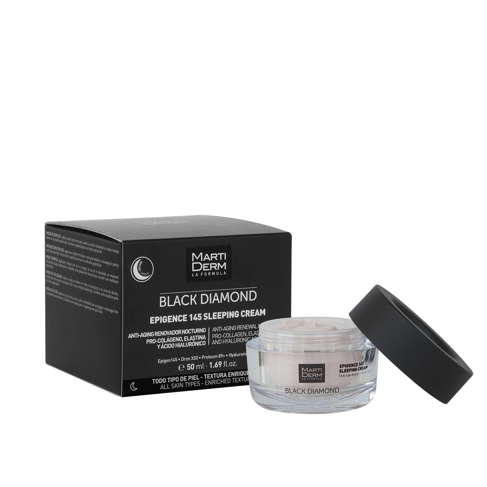 MartiDerm Black Diamond Epigence 145 Night Cream 50ml