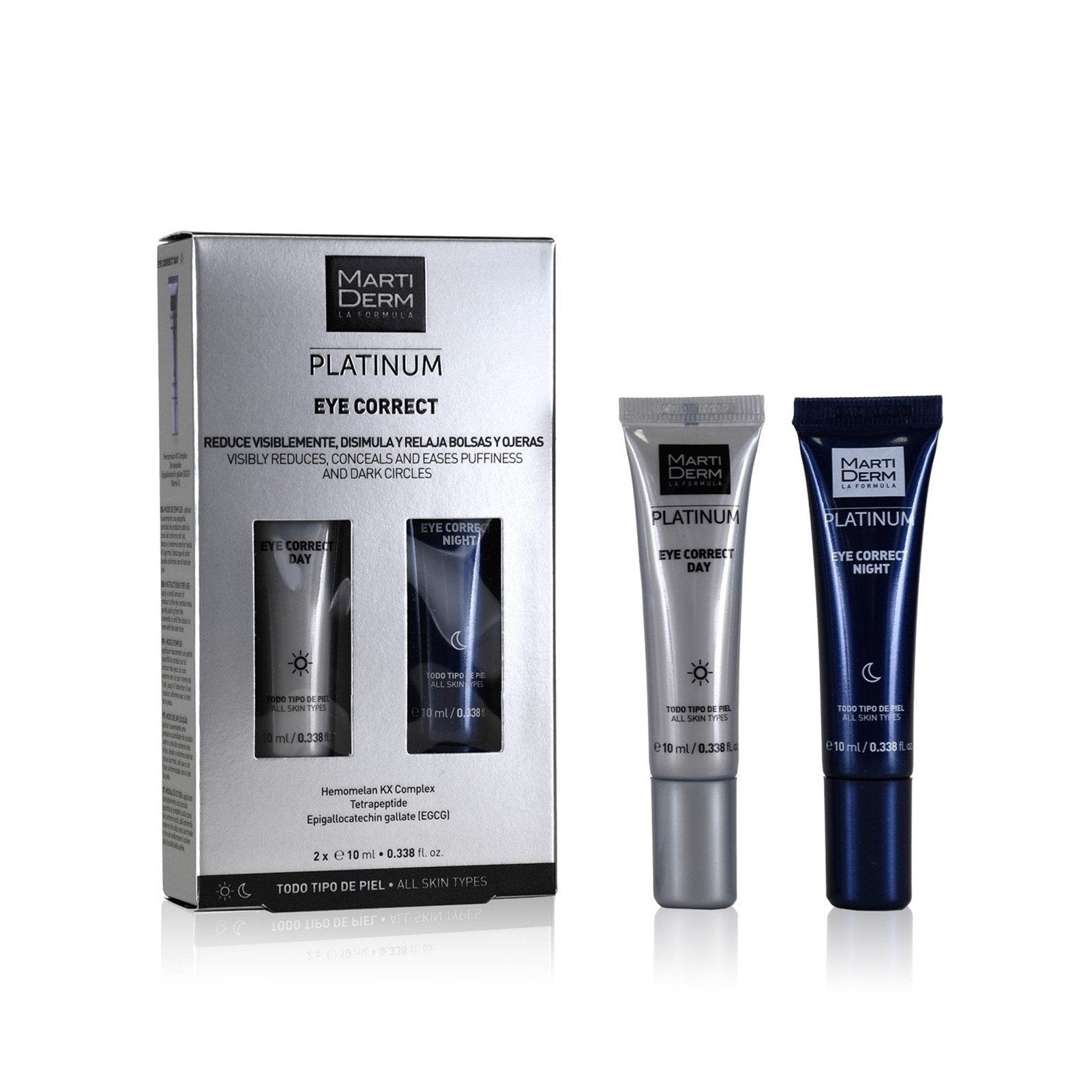 MartiDerm Platinum Correcteur Yeux 2x10 ml